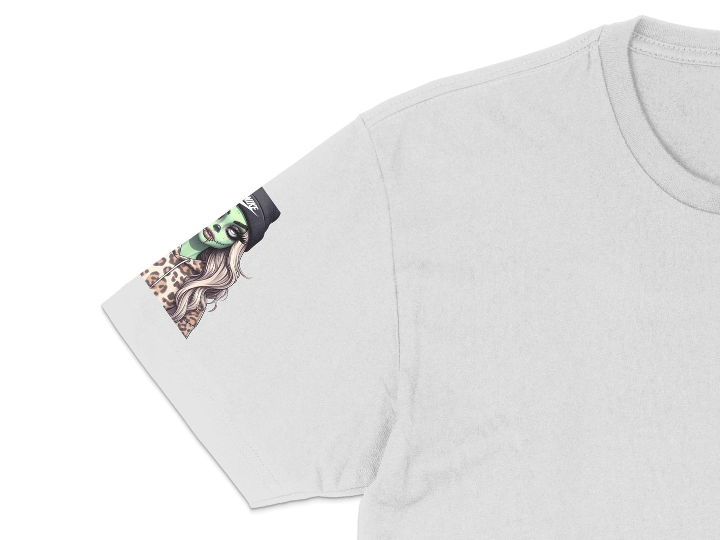 Unique Witch Graphic T-Shirt, Stylish Modern Witch Art Print Tee, Casual Witchcraft Inspired Apparel for Women and Men