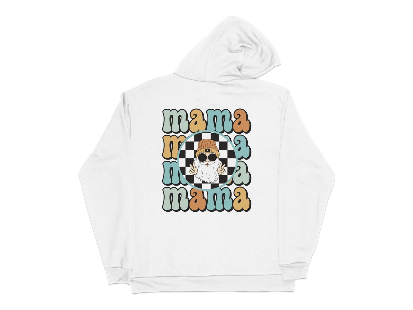 Mama Bear Hoodie, Graphic Print Sweatshirt, Casual Mom Gift, Women's Fashion Top, Cozy Pullover Hoodie
