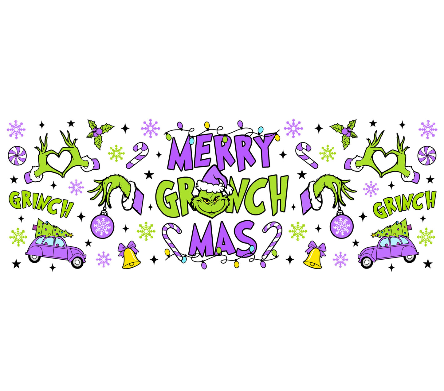 Merry Grinchmas Banner, Holiday Decor, Grinch Theme, Christmas Wall Art, Festive Seasonal Decoration