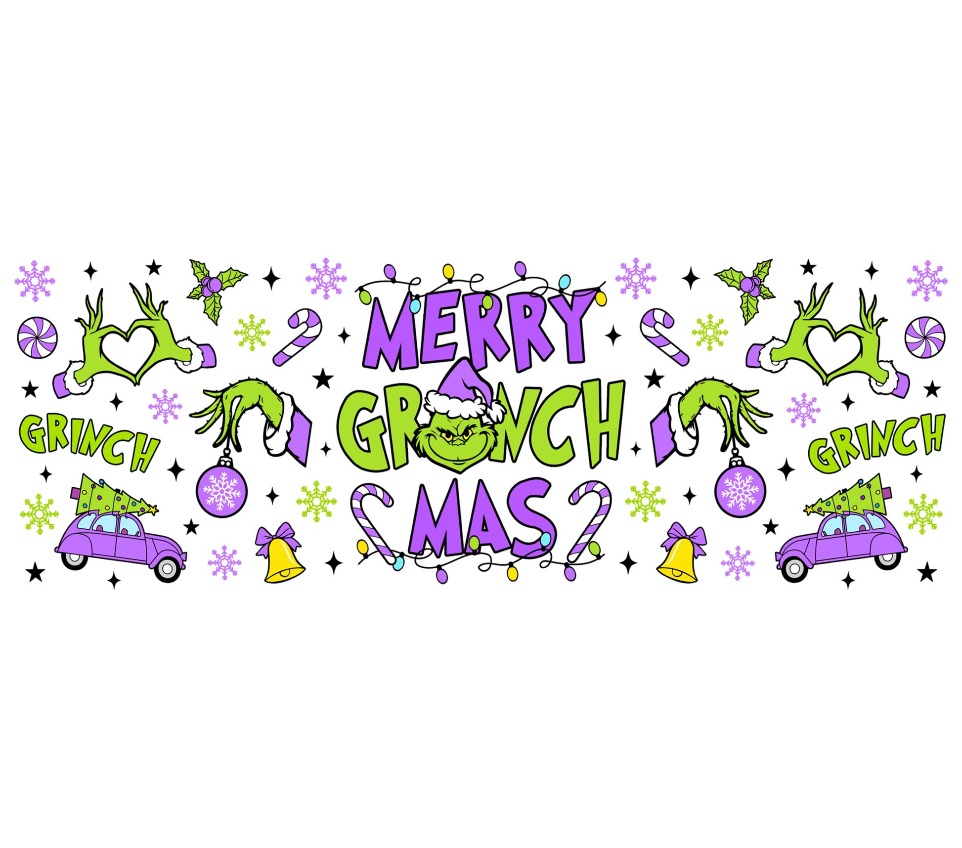 Merry Grinchmas Banner, Holiday Decor, Grinch Theme, Christmas Wall Art, Festive Seasonal Decoration