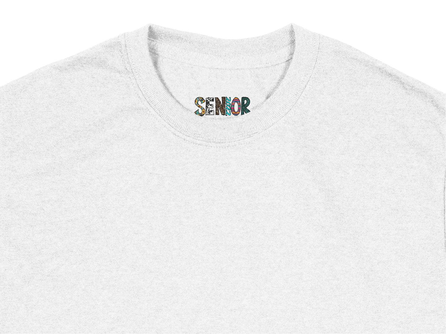 Senior Class White T-Shirt, Graduation Shirt, High School Senior, Custom Senior Year Apparel, Unisex Grad Gift