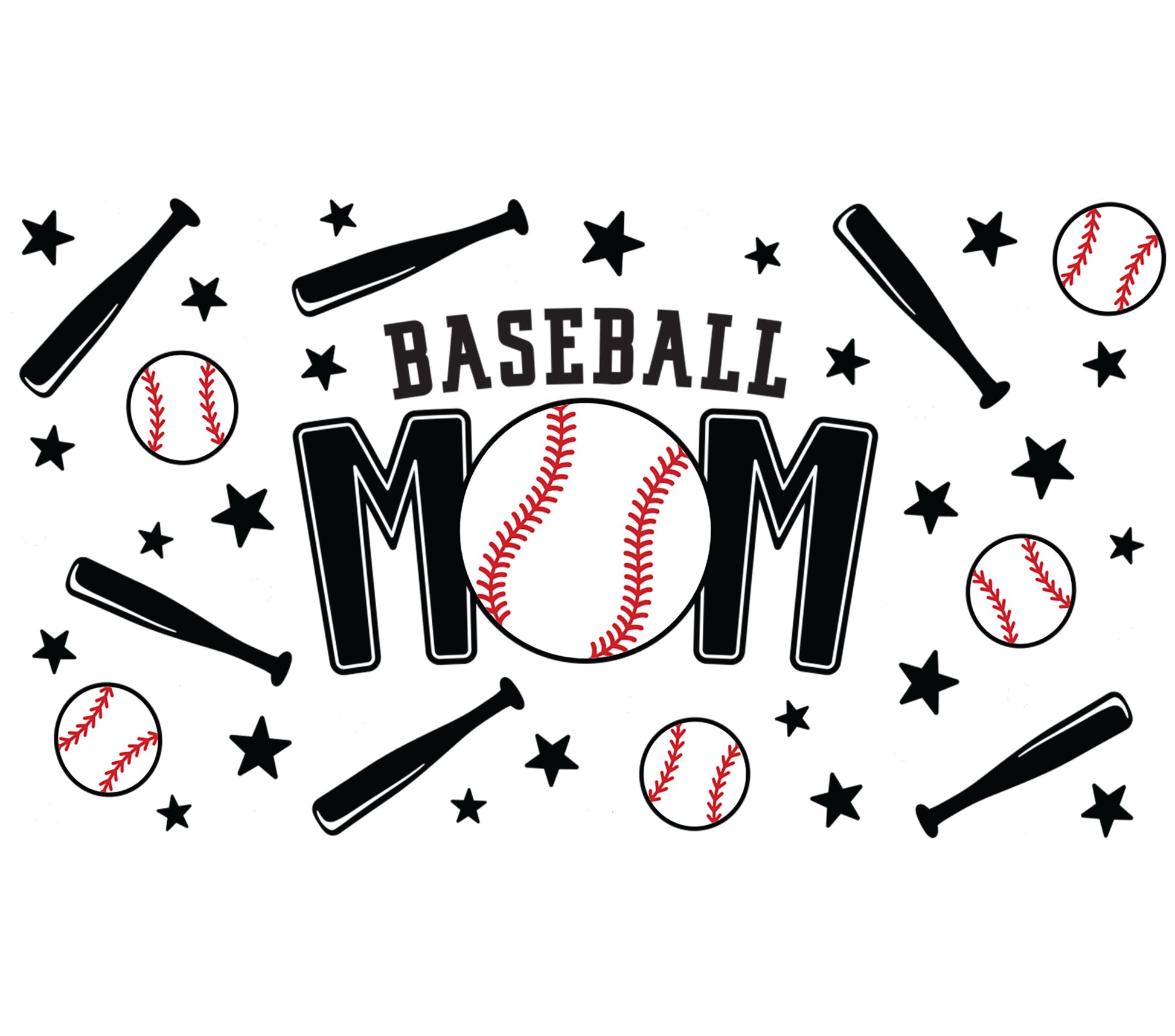 Baseball Mom Shirt Design, Sports Graphic Tee Clipart, Softball Mom SVG, PNG Download for T-Shirts and Crafts, DIY Project Essentials