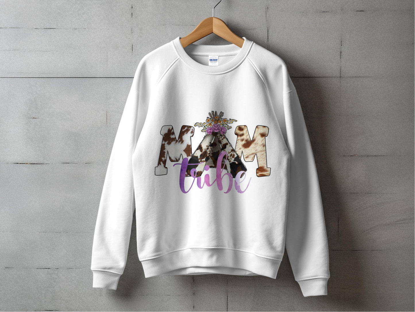 Women's Custom Dog Print Sweatshirt, Floral Bunch Graphic, Personalized Pet Lover Gift, Cozy Pullover Top