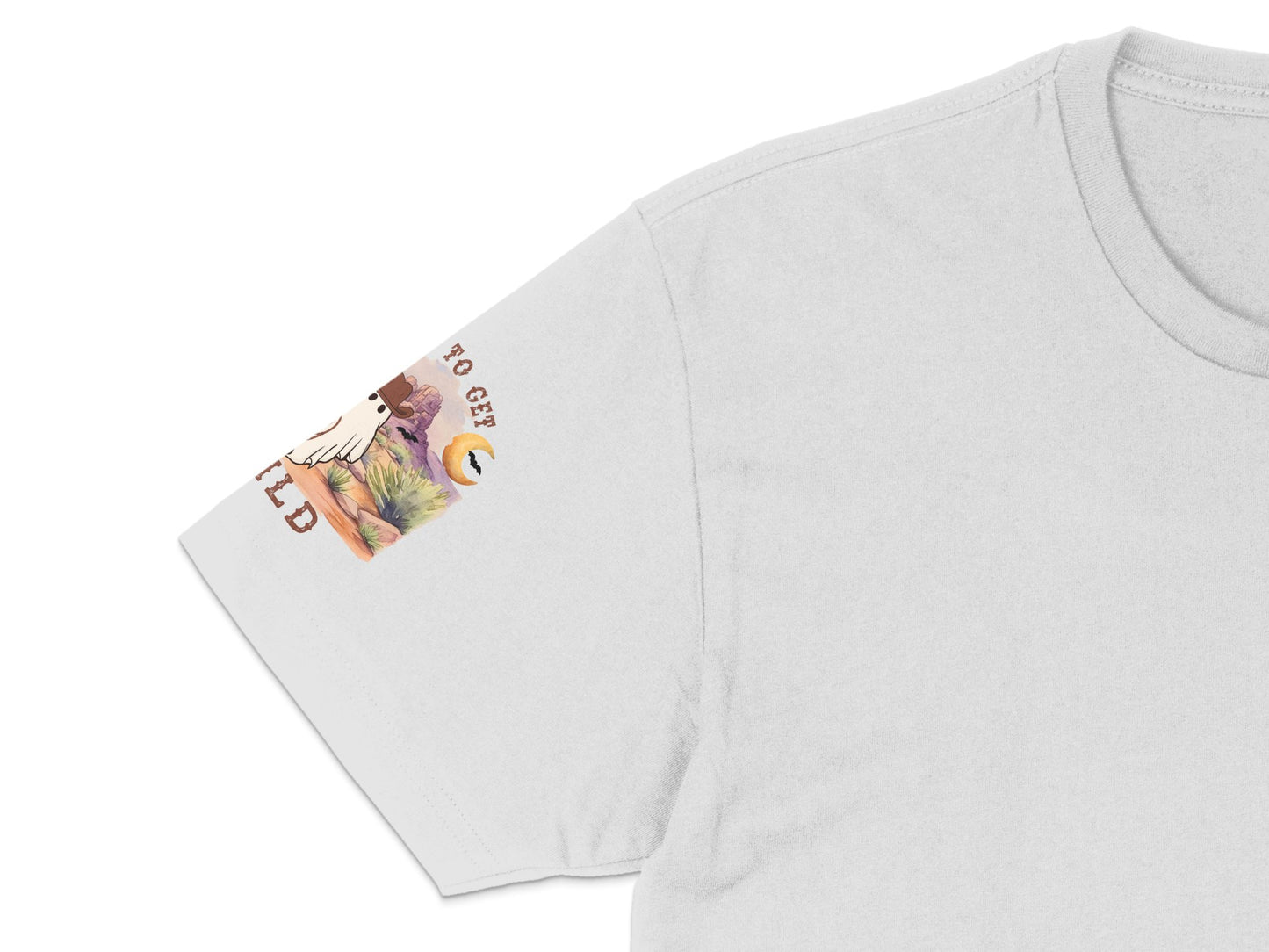 Women's Graphic Tee with Floral Sleeve Print, Casual Cotton T-Shirt, Summer Fashion Top