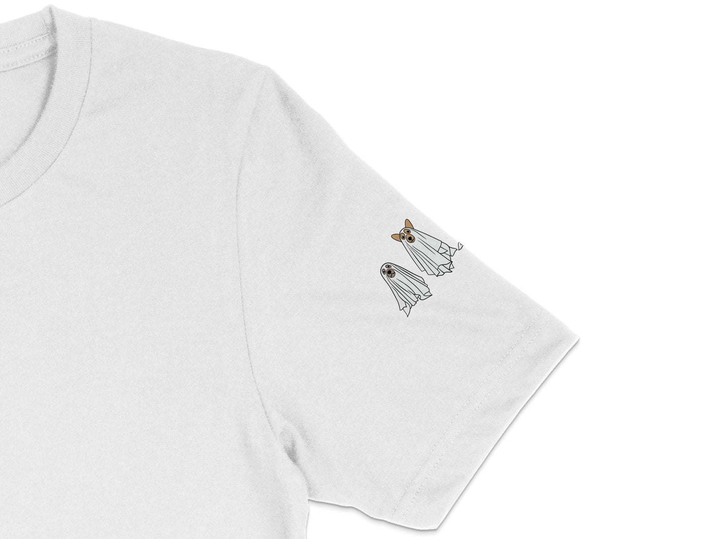 White T-Shirt with Cute Astronaut Graphic, Unisex Casual Tee, Space-Themed Apparel for All Ages