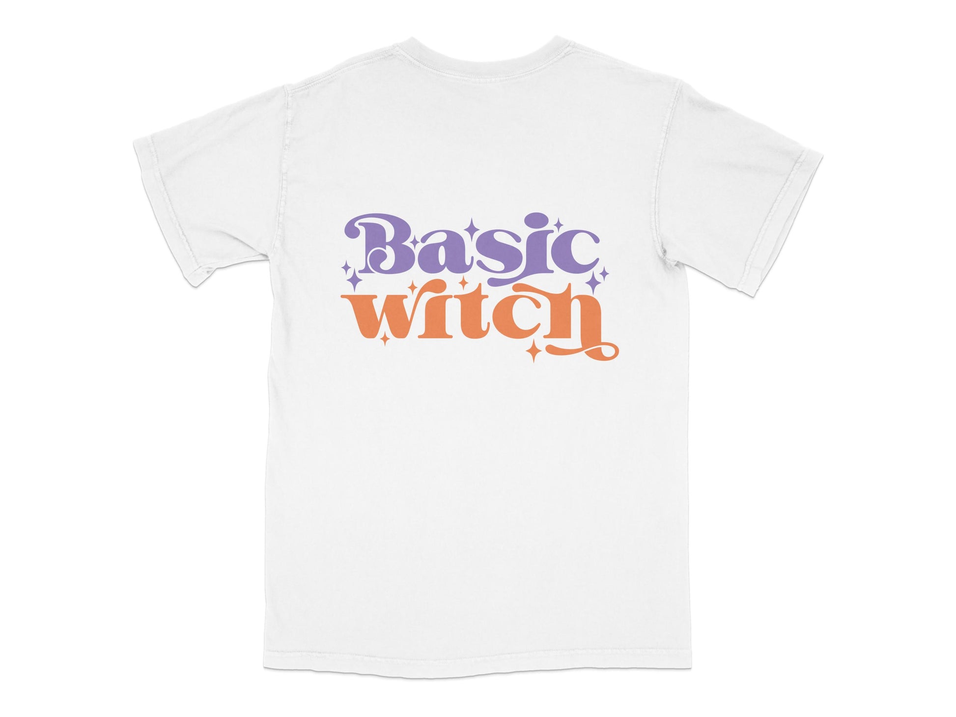 Basic Witch Halloween T-Shirt, Funny Witch Quote, White Unisex Tee, Spooky Season Apparel, Witchy Clothing, October Fashion Shirt