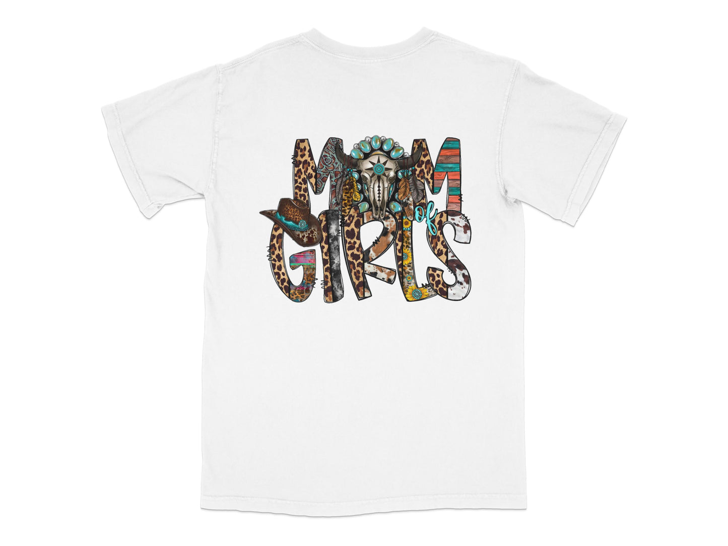 Girls Graphic T-Shirt with Colorful Snake and Floral Lettering Design, Cute Kids Fashion, Stylish Casual Wear