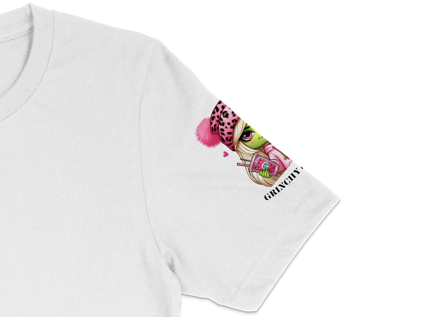 Cute Frog T-Shirt, Pink Leopard Print Hat, Quirky Animal Graphic Tee, Unique Casual Wear