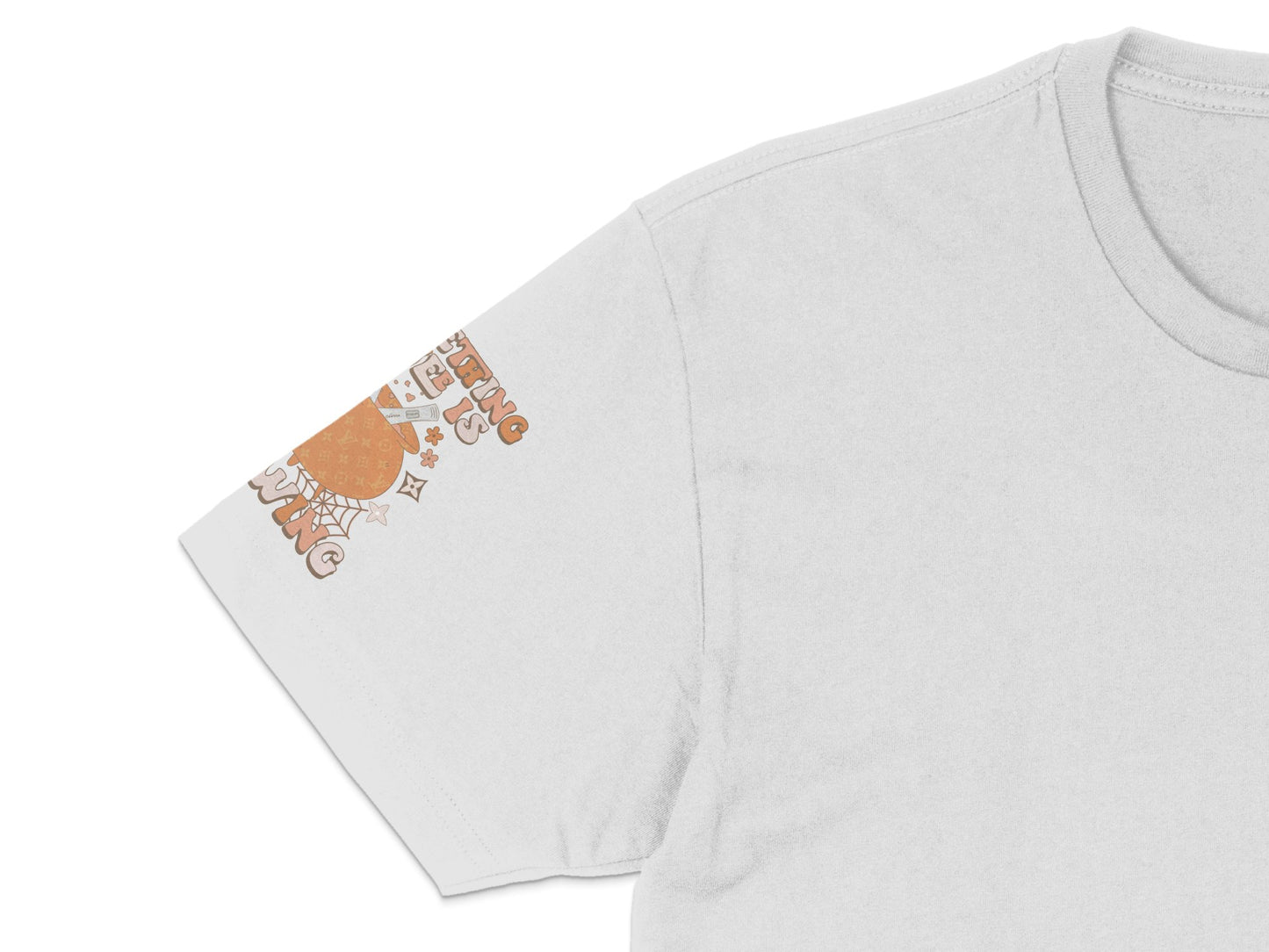 Women's Light Grey T-Shirt with Unique Giraffe Graphic Print, Casual Short Sleeve Top