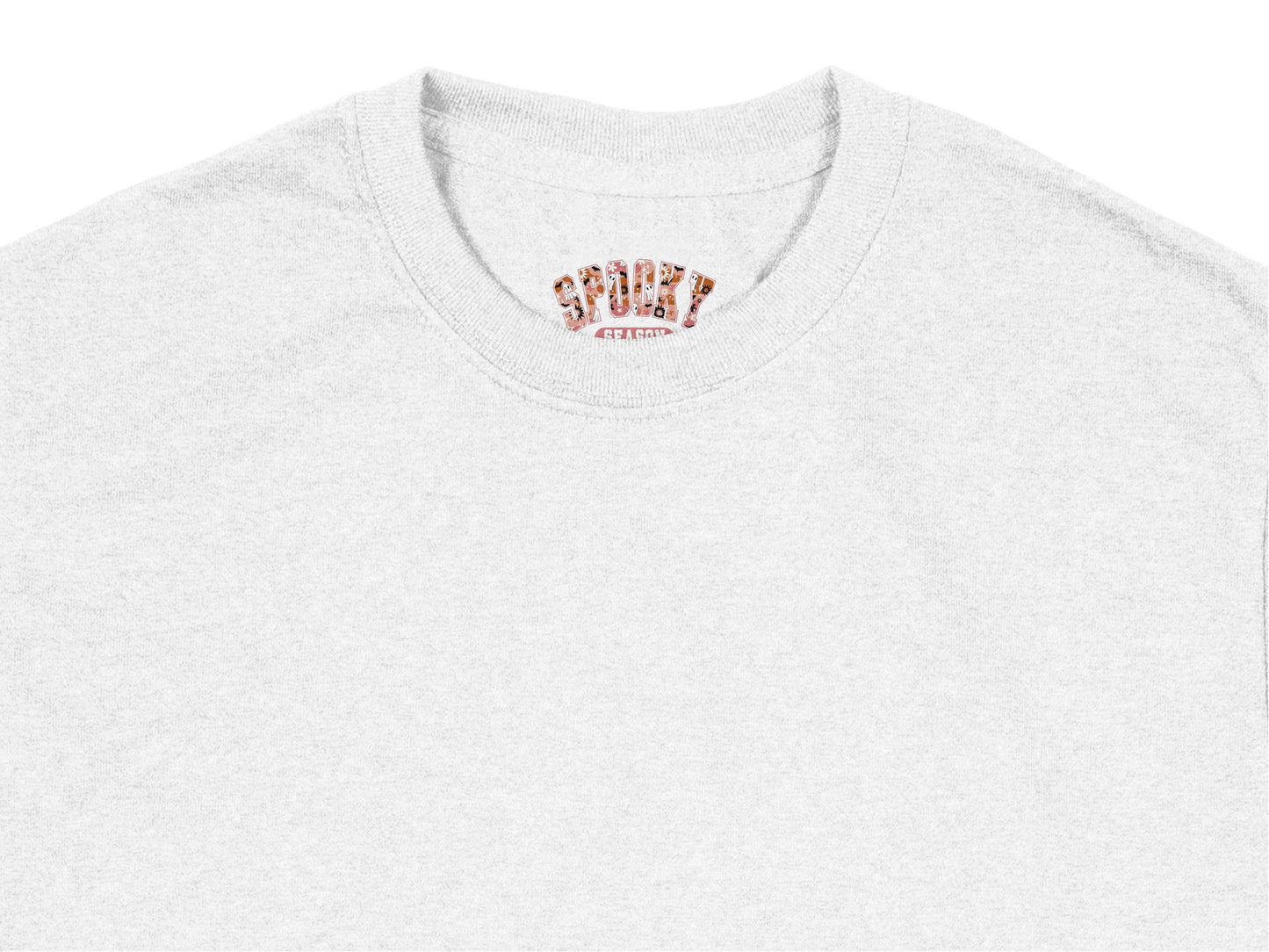 Vintage Gray Crew Neck Sweatshirt, Embroidered 'Chill' Logo, Unisex Fashion Pullover, Casual Streetwear Top