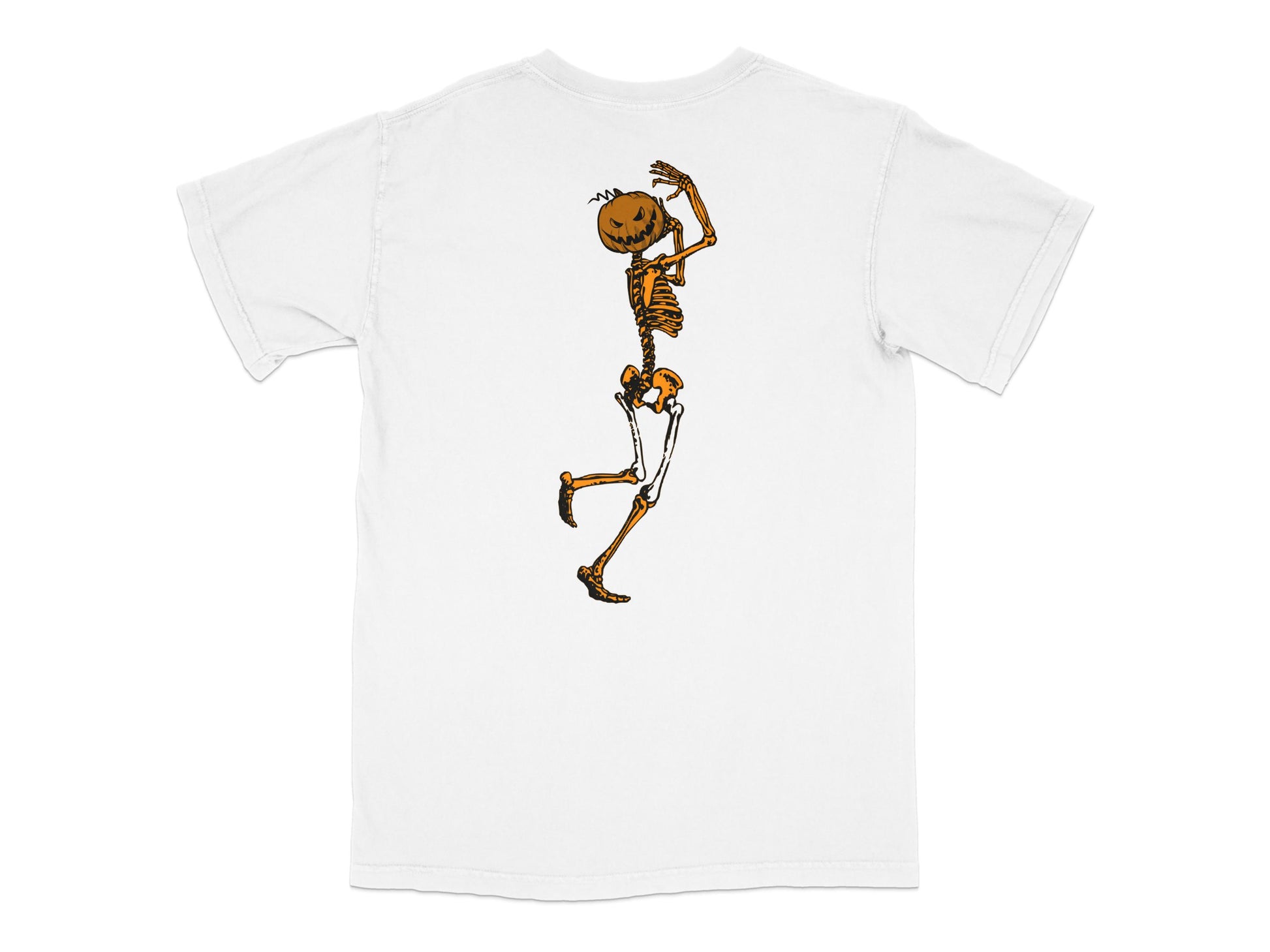 Skeleton Dance Graphic T-Shirt, Fun Halloween Casual Shirt, Cool Novelty Tee for Adults and Kids