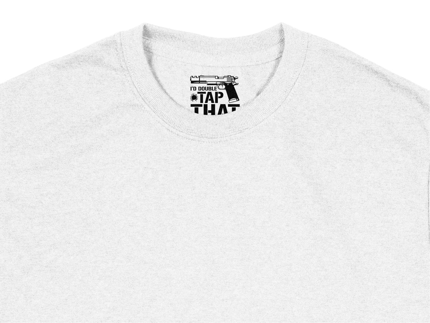 Funny Beer Keg T-Shirt, 'I'd Double Tap That' Tee, Casual Graphic Shirt for Men and Women