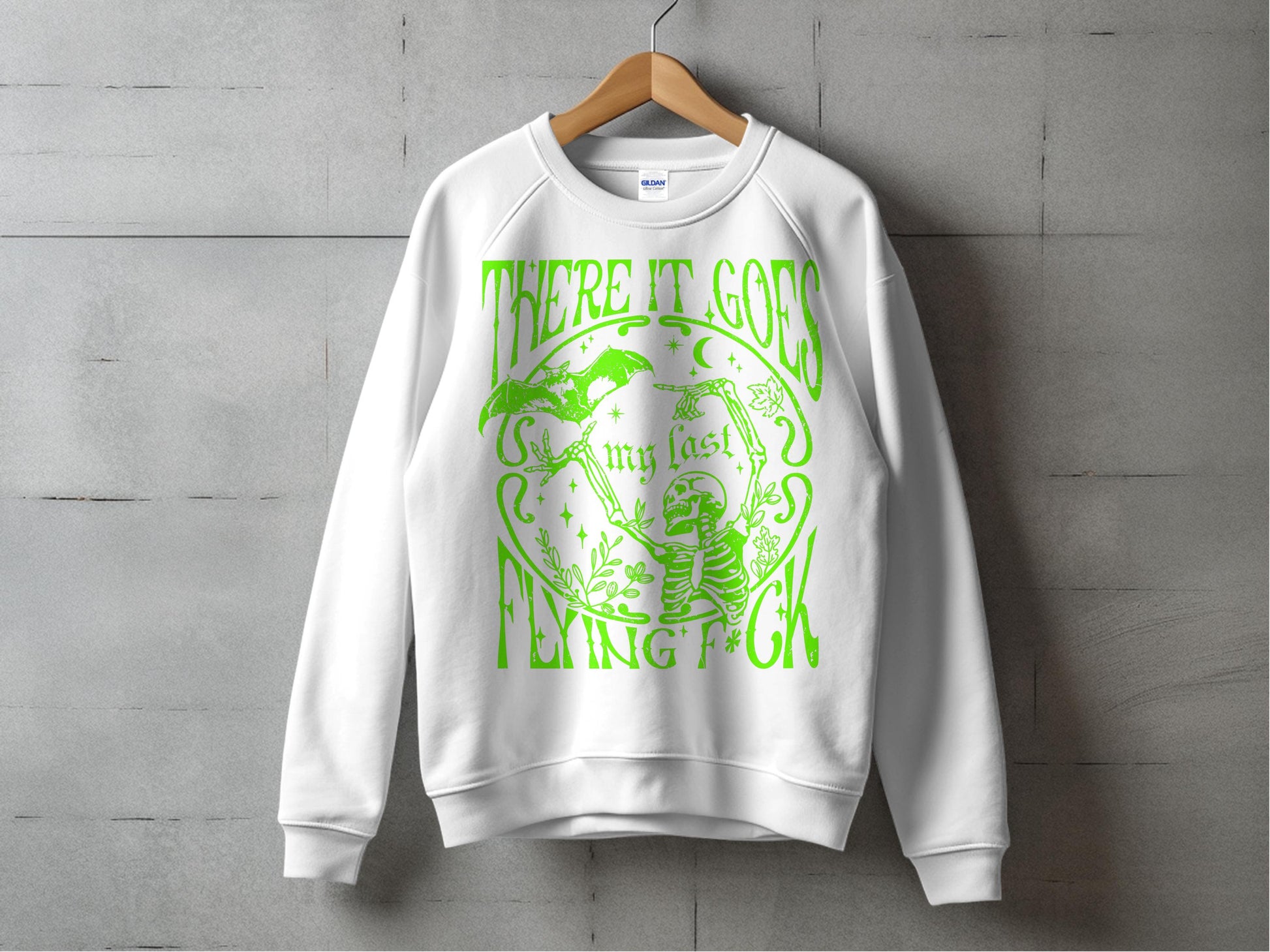 Lord of the Rings Inspired Sweatshirt - There It Goes My Last Flying F*ck Graphic Pullover