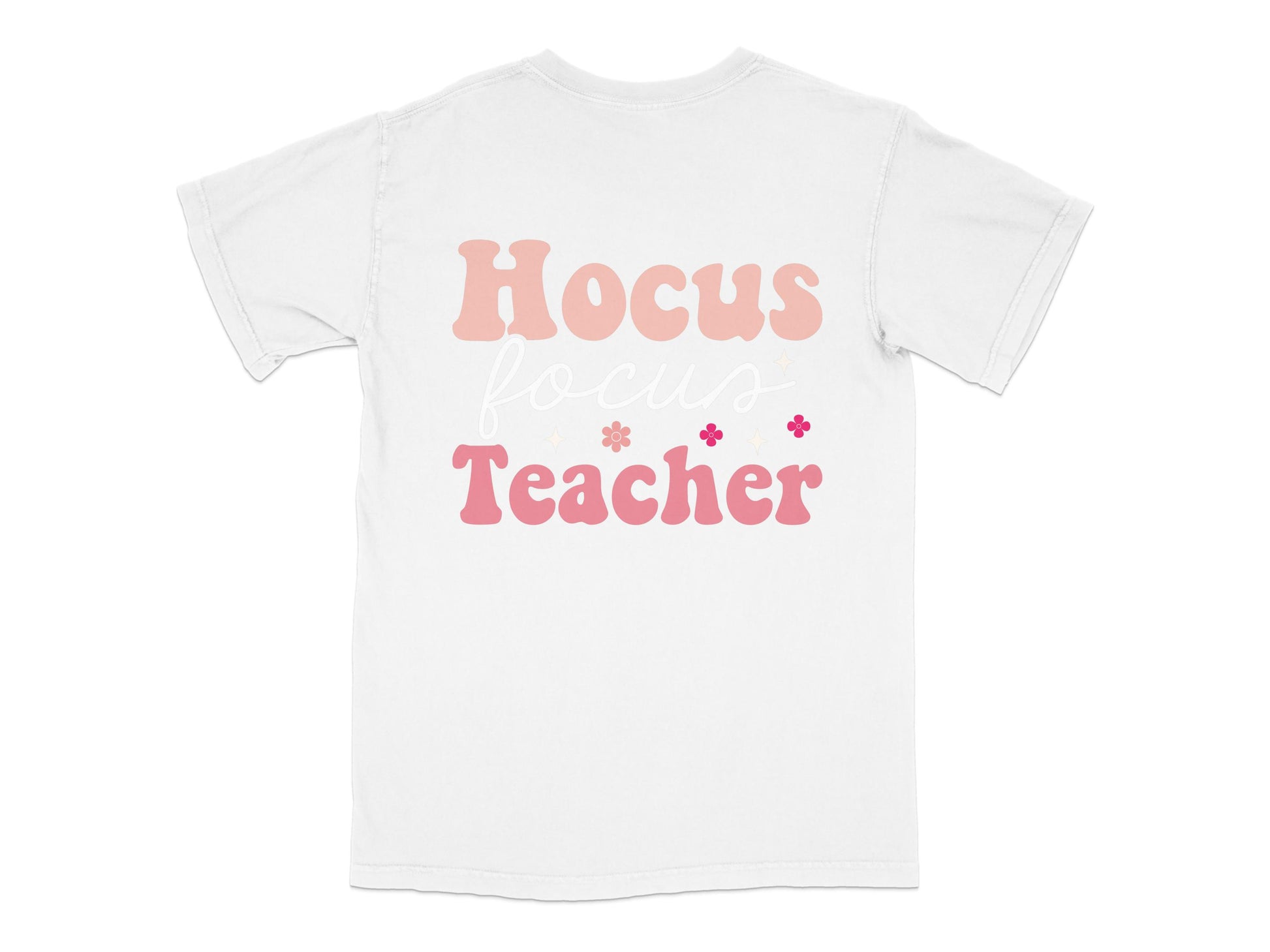 Hocus Pocus Teacher T-Shirt, Halloween Educator Gift, Fall Season Graphic Tee, Unisex Adult Casual Wear