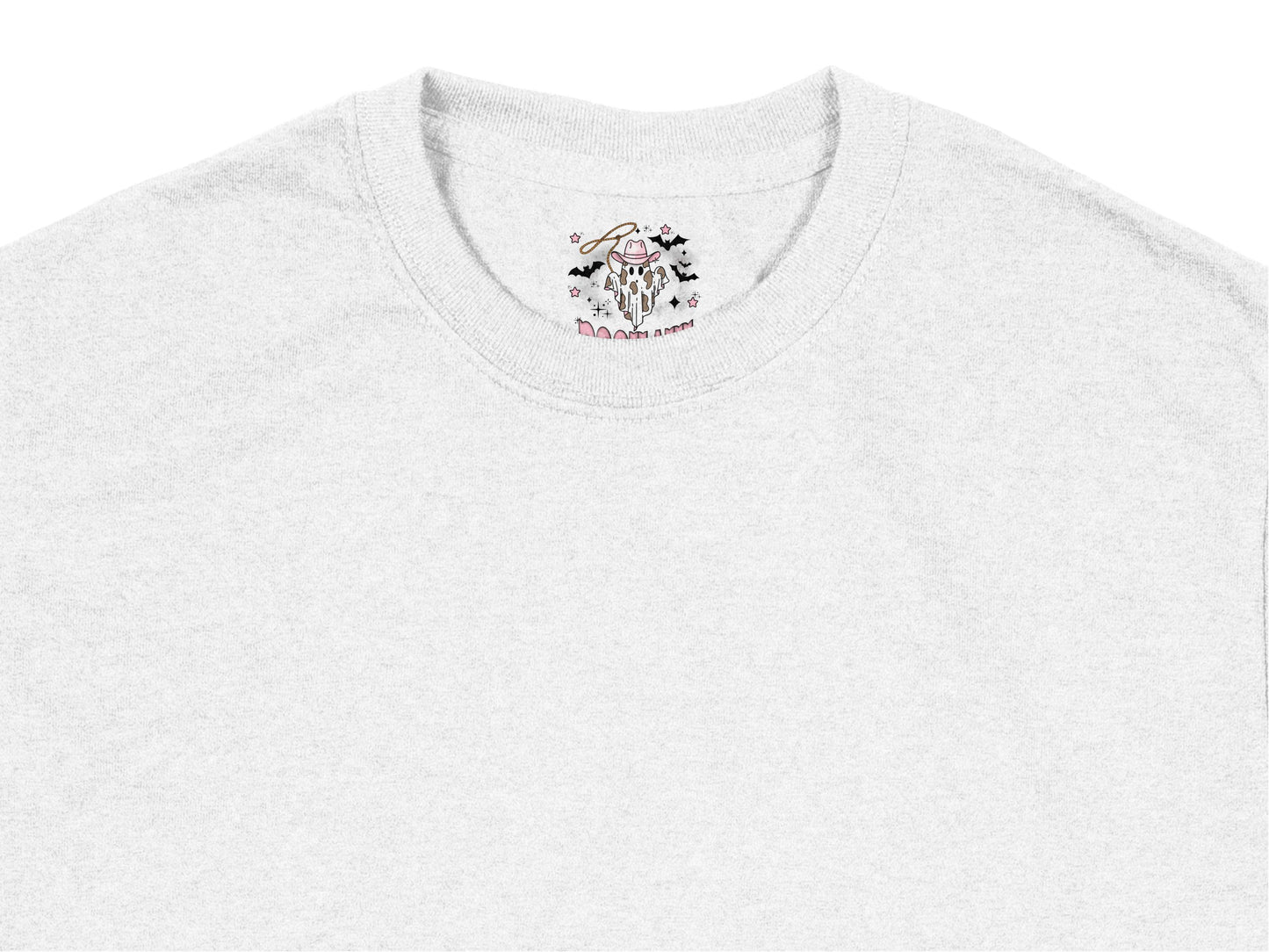 Embroidered Floral Bouquet T-Shirt, White Cotton Tee, Elegant Botanical Design, Casual Fashion, Floral Embroidery