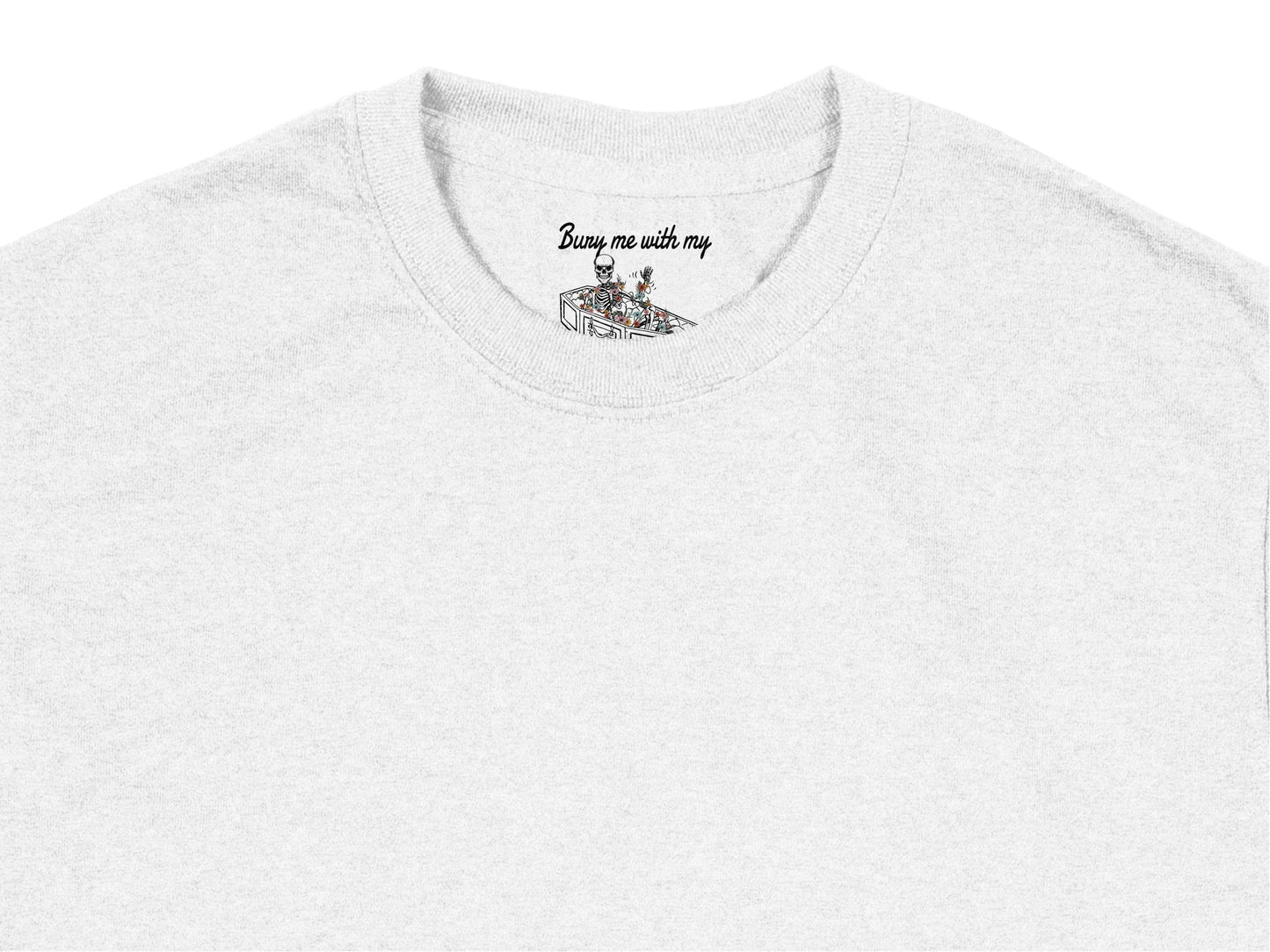 White T-Shirt with Boat Print, Casual Summer Top, Unisex Graphic Tee, Nautical Design Shirt