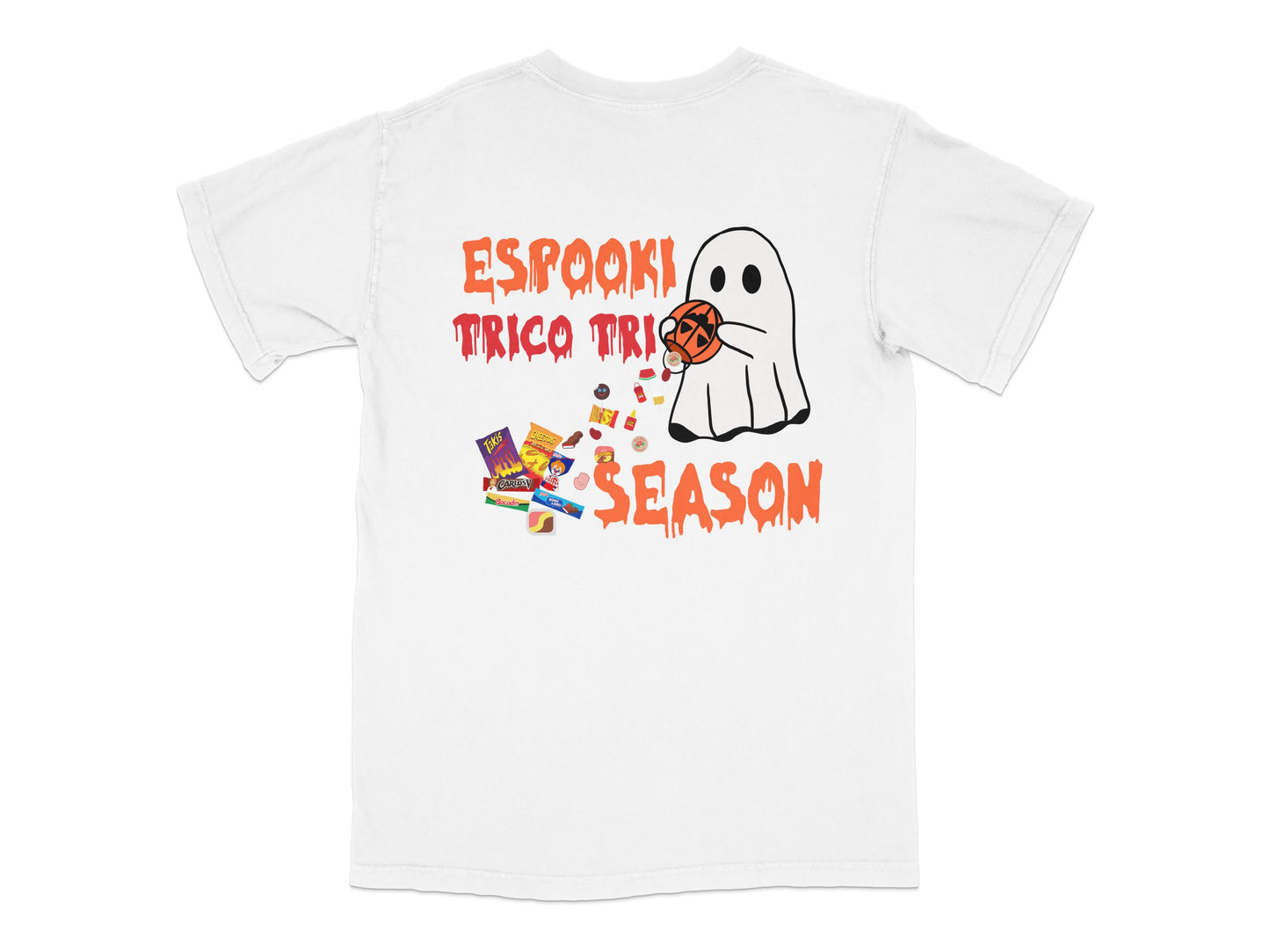 Kids Halloween Ghost T-Shirt, Spooky Trick or Treat Season, Cute Fall Graphic Tee, Toddler and Youth Sizes Available