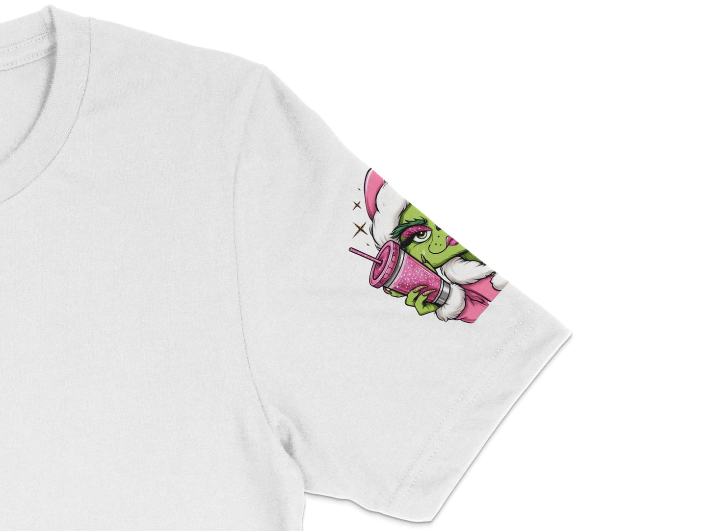 White T-Shirt with Cartoon Pickle Character Graphic, Funny Pickle Lover Gift, Unisex Casual Tee