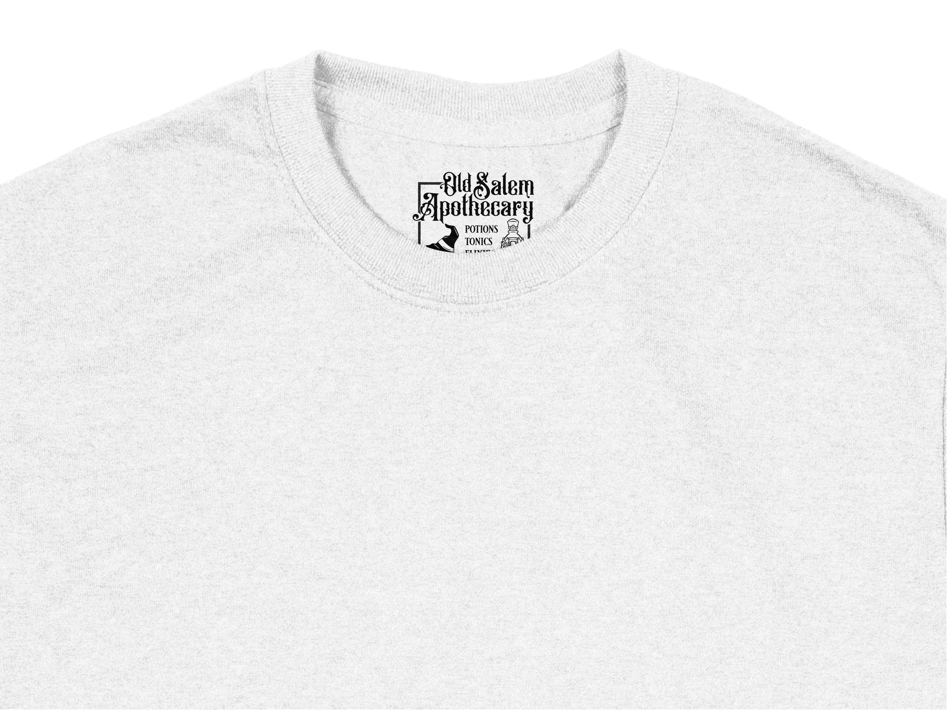 Vintage Inspired Old Salem Apothecary T-Shirt, Unisex Cotton Tee, Witchy Graphic, Casual Wear