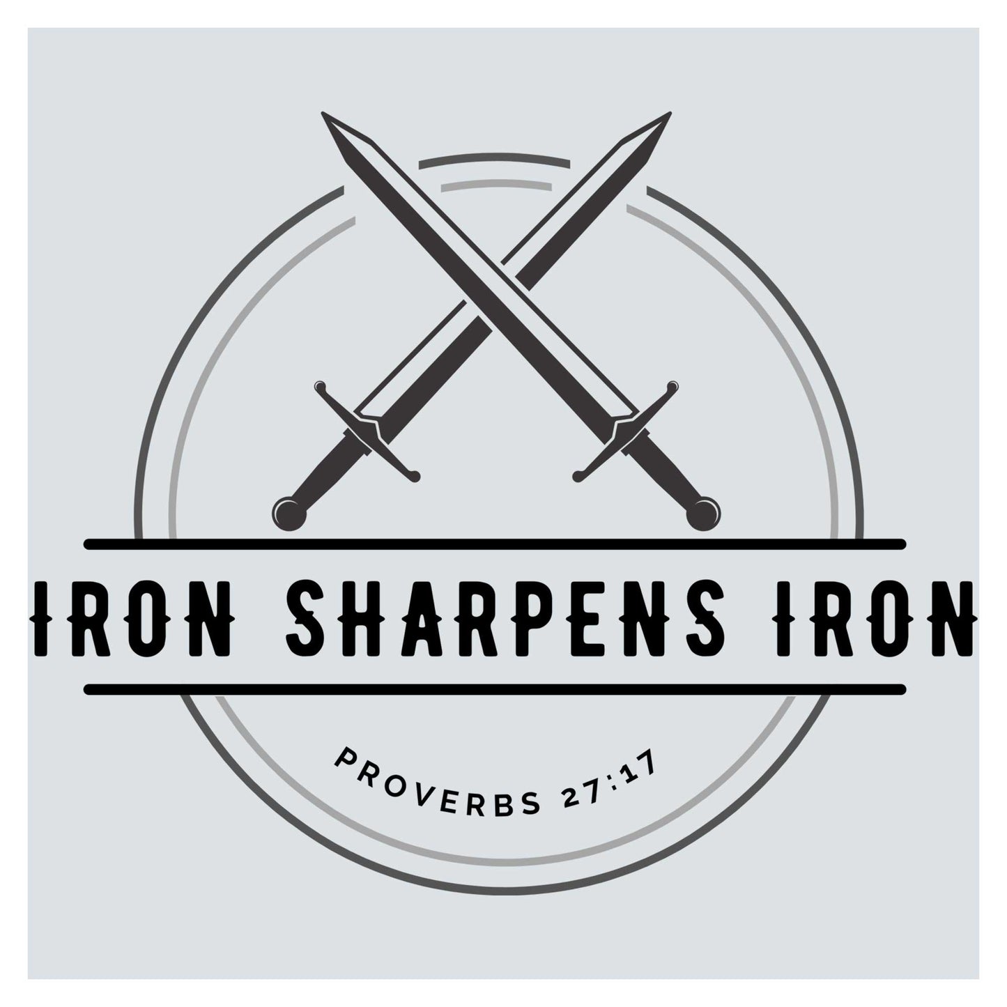 the iron sharpens iron logo