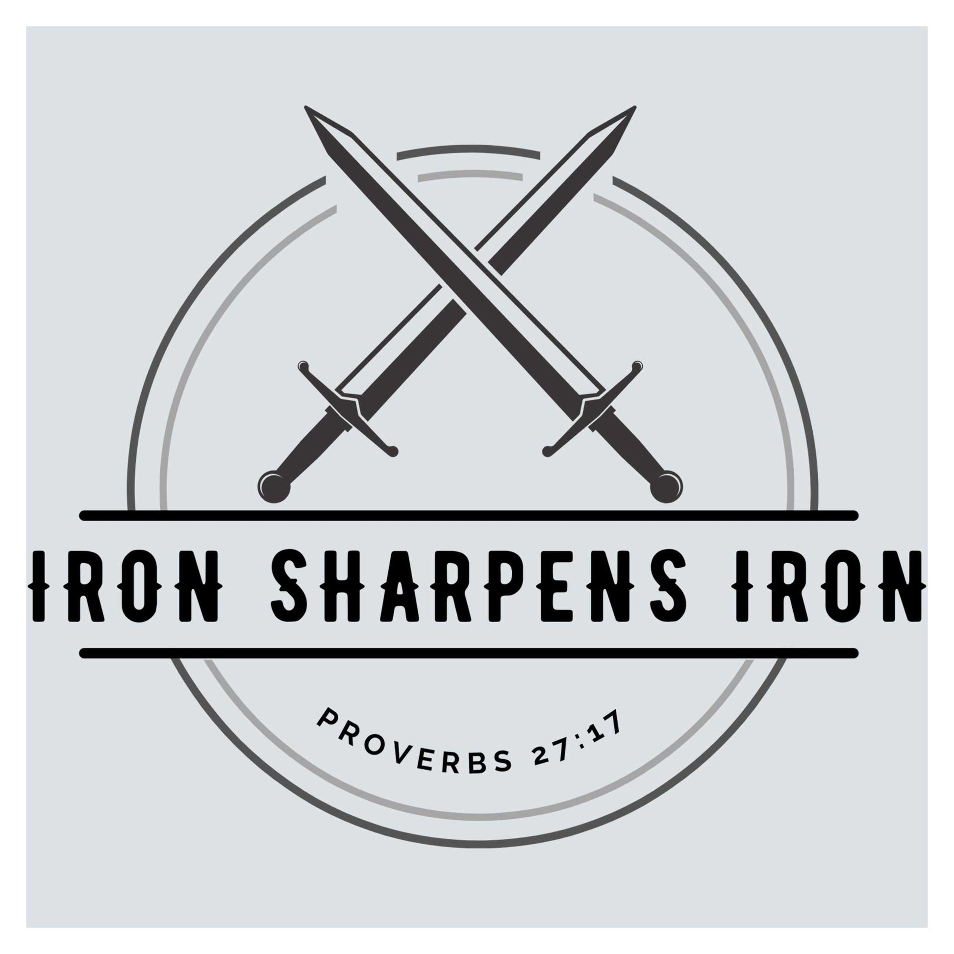the iron sharpens iron logo