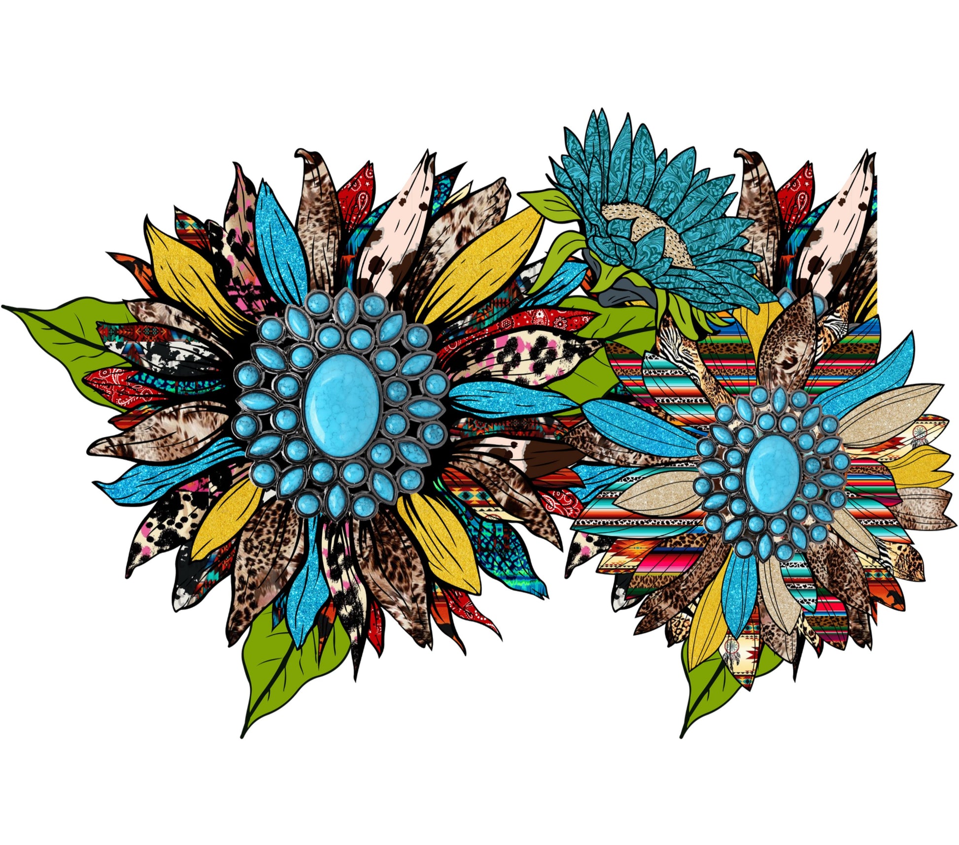 Bohemian Wall Art, Colorful Feather Design, Floral Print, Home Decor, Large Wall Hanging, Vibrant Illustration