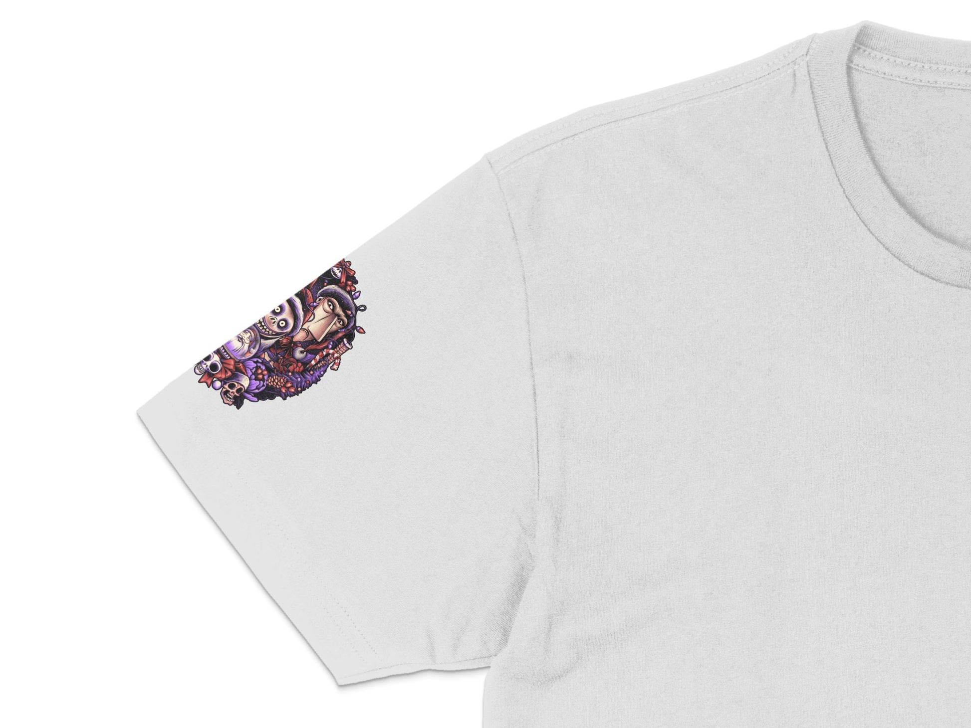 Unique Owl Graphic T-Shirt, Colorful Boho Style Owl Print, Unisex Casual White Tee, Trendy Animal Design Shirt