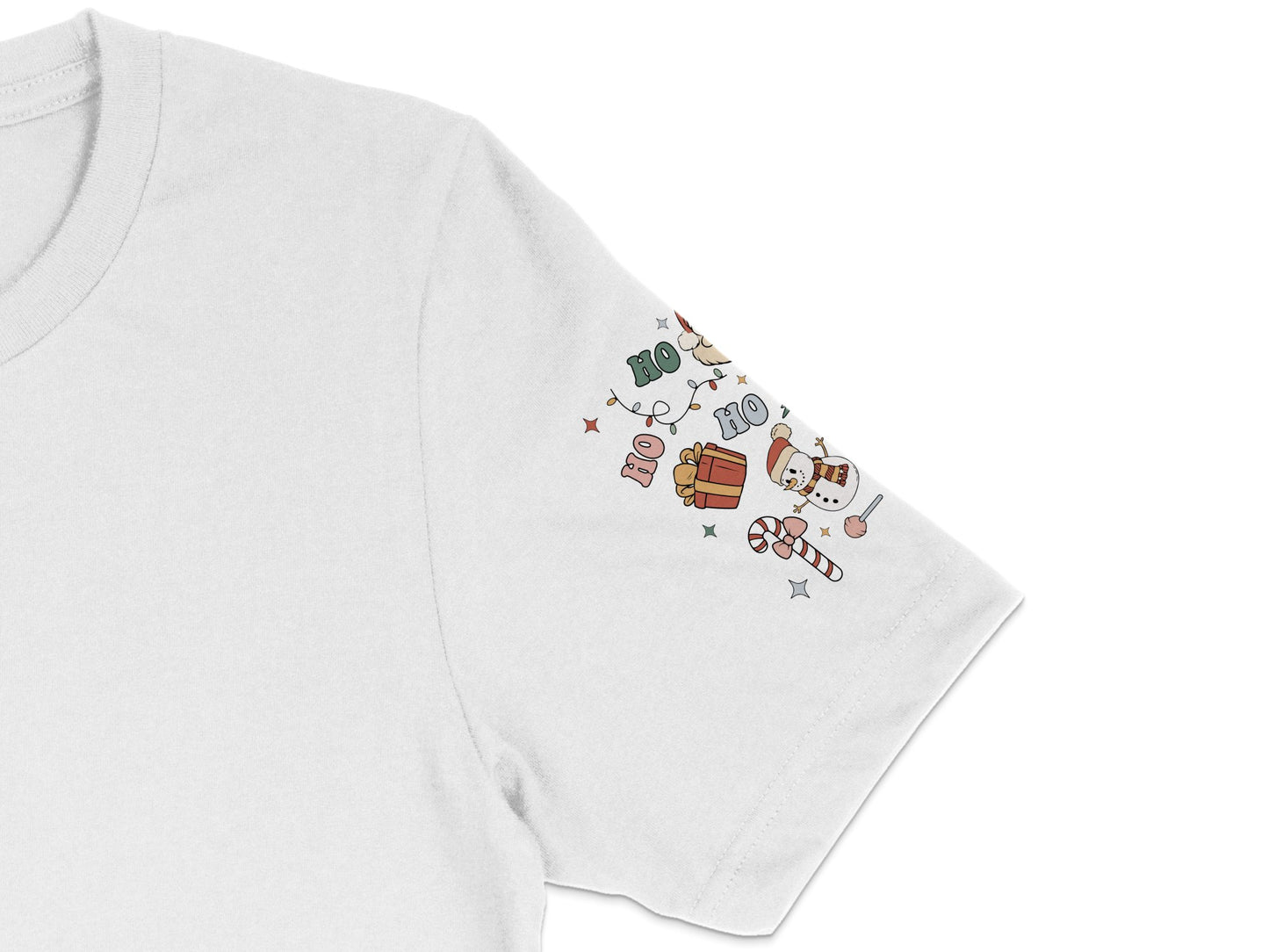 Cute Cat and Yarn Embroidery T-Shirt, Casual White Tee, Pet Lover Gift, Comfortable Cotton Top