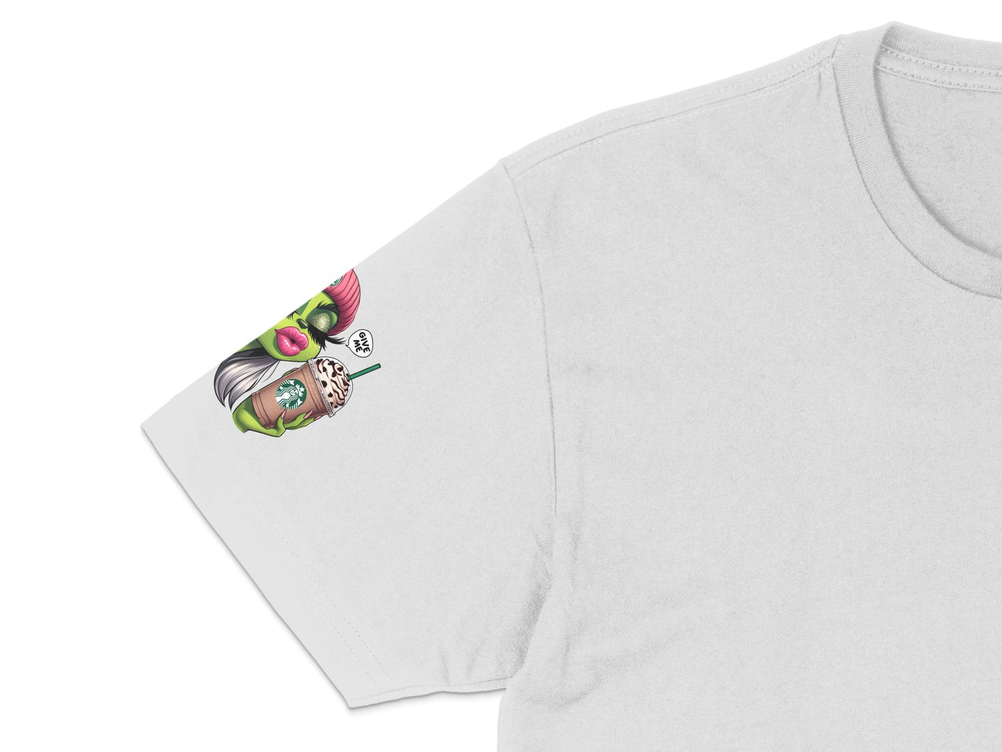 Women's White T-Shirt with Unique Skull and Flowers Design, Trendy Graphic Tee, Casual Streetwear