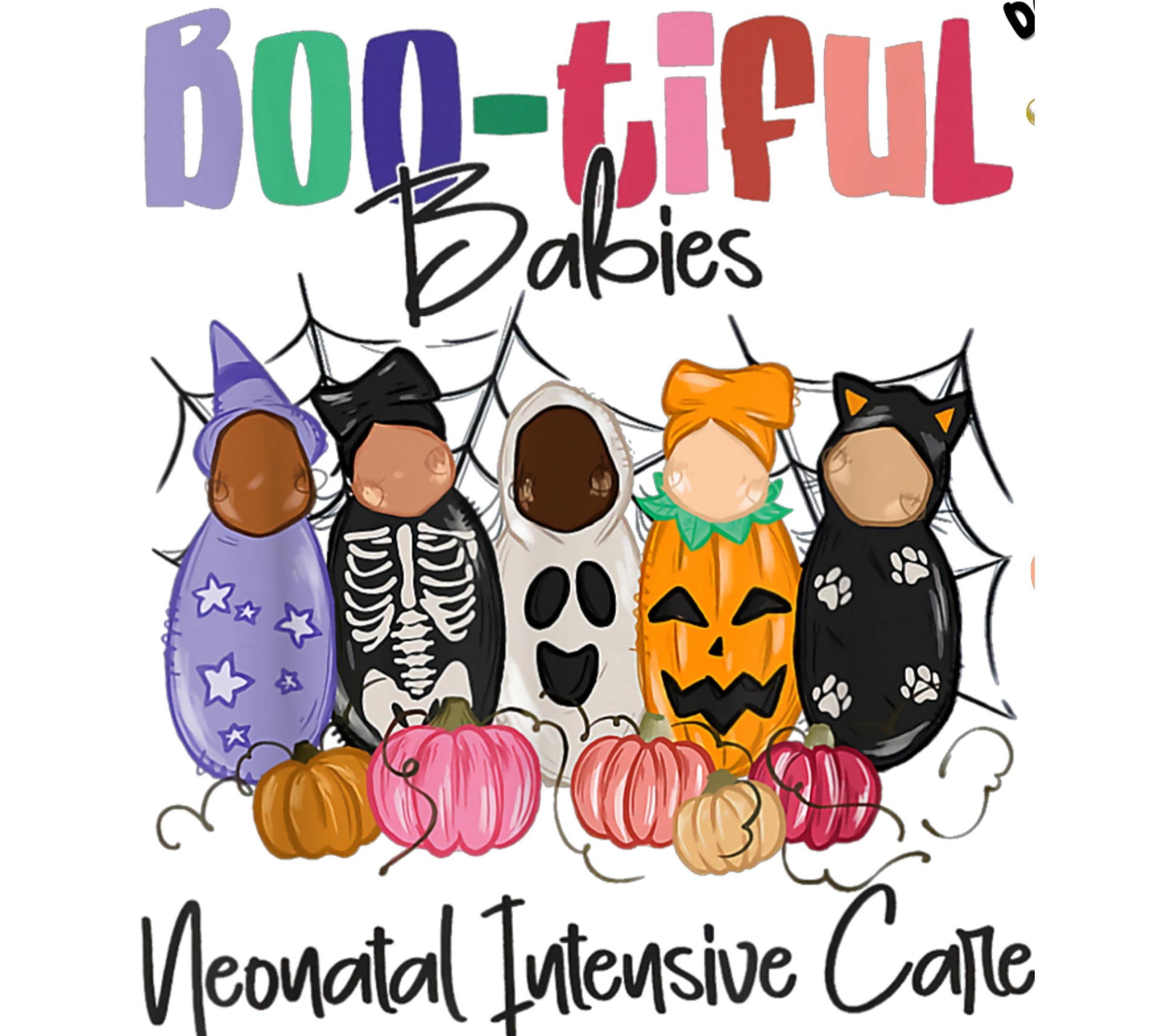 Bon-tiful Babies NICU Halloween Costumes Cute Pumpkin Ghost Cat Outfits