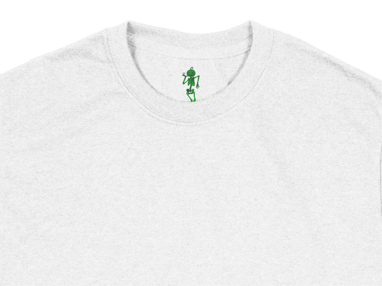 Minimalist Green Robot T-Shirt, Unisex Heather Grey Casual Tee, Geek Chic Cotton Shirt, Unique Graphic Top