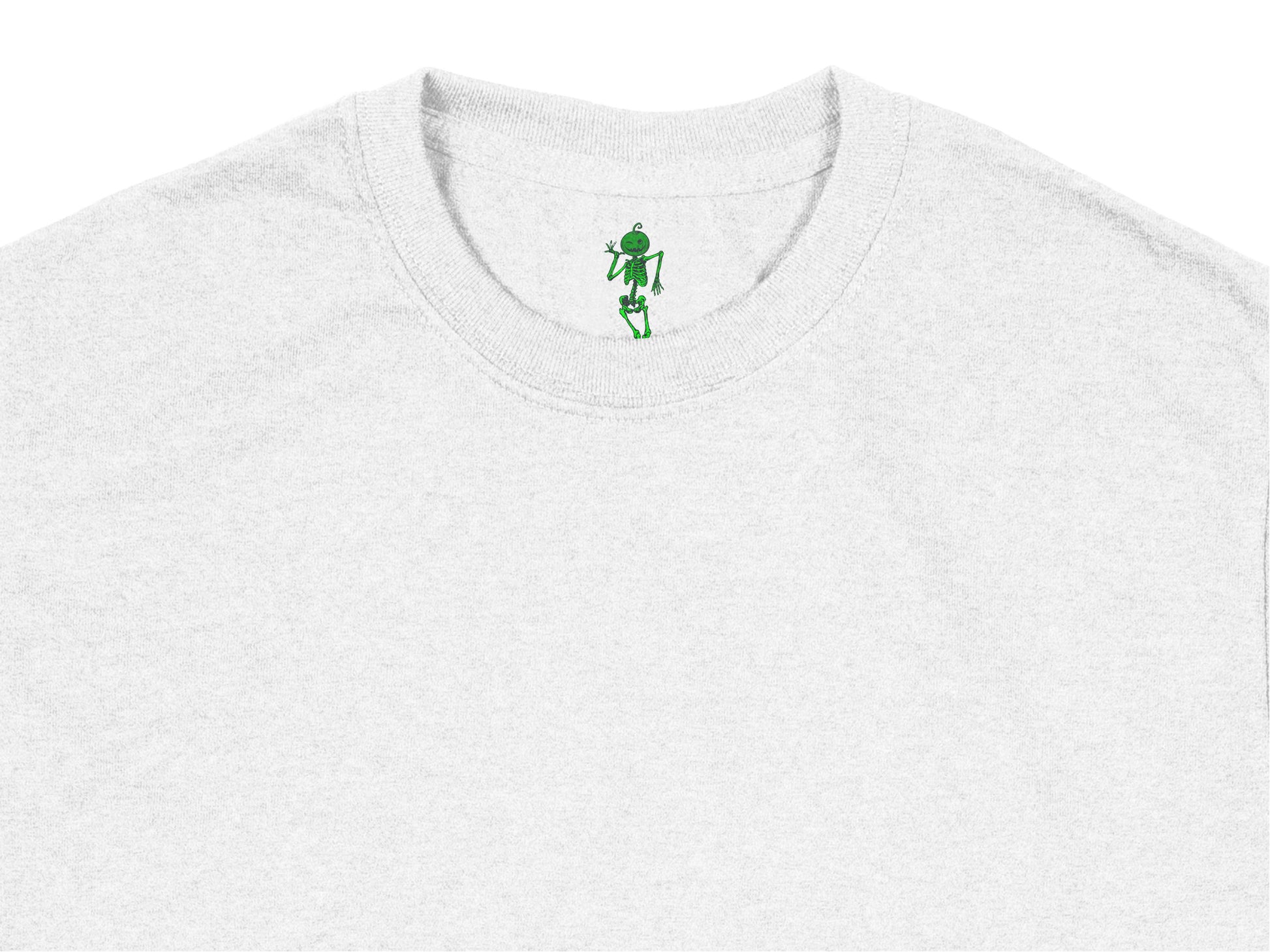 Minimalist Green Robot T-Shirt, Unisex Heather Grey Casual Tee, Geek Chic Cotton Shirt, Unique Graphic Top
