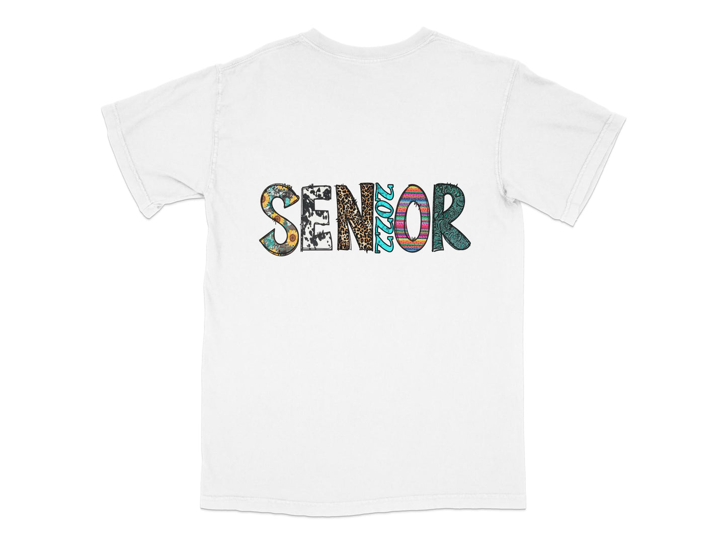 Senior 2024 T-Shirt, Stylish Graduation Gift, High School Senior Tee, Trendy Graphic Print Shirt for Teens
