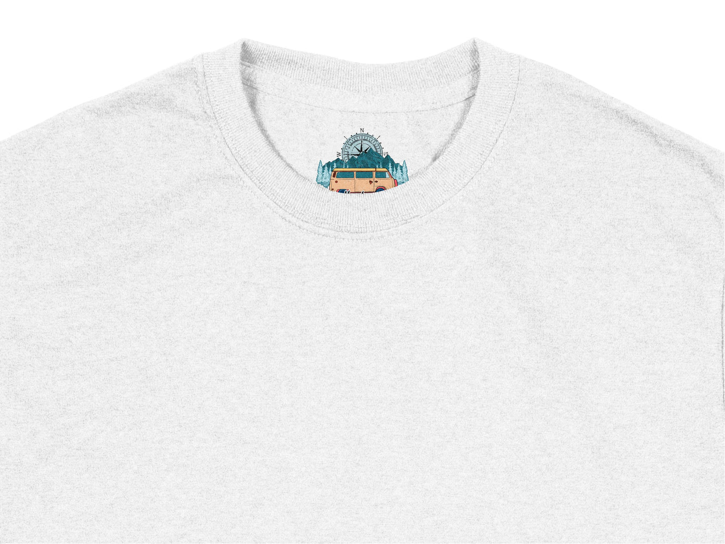 Grey T-Shirt Tiny House Print, Casual Unisex Tee, Minimalist Small Home Design, Soft Cotton, Lightweight Summer Shirt, Eco-Friendly Fashion