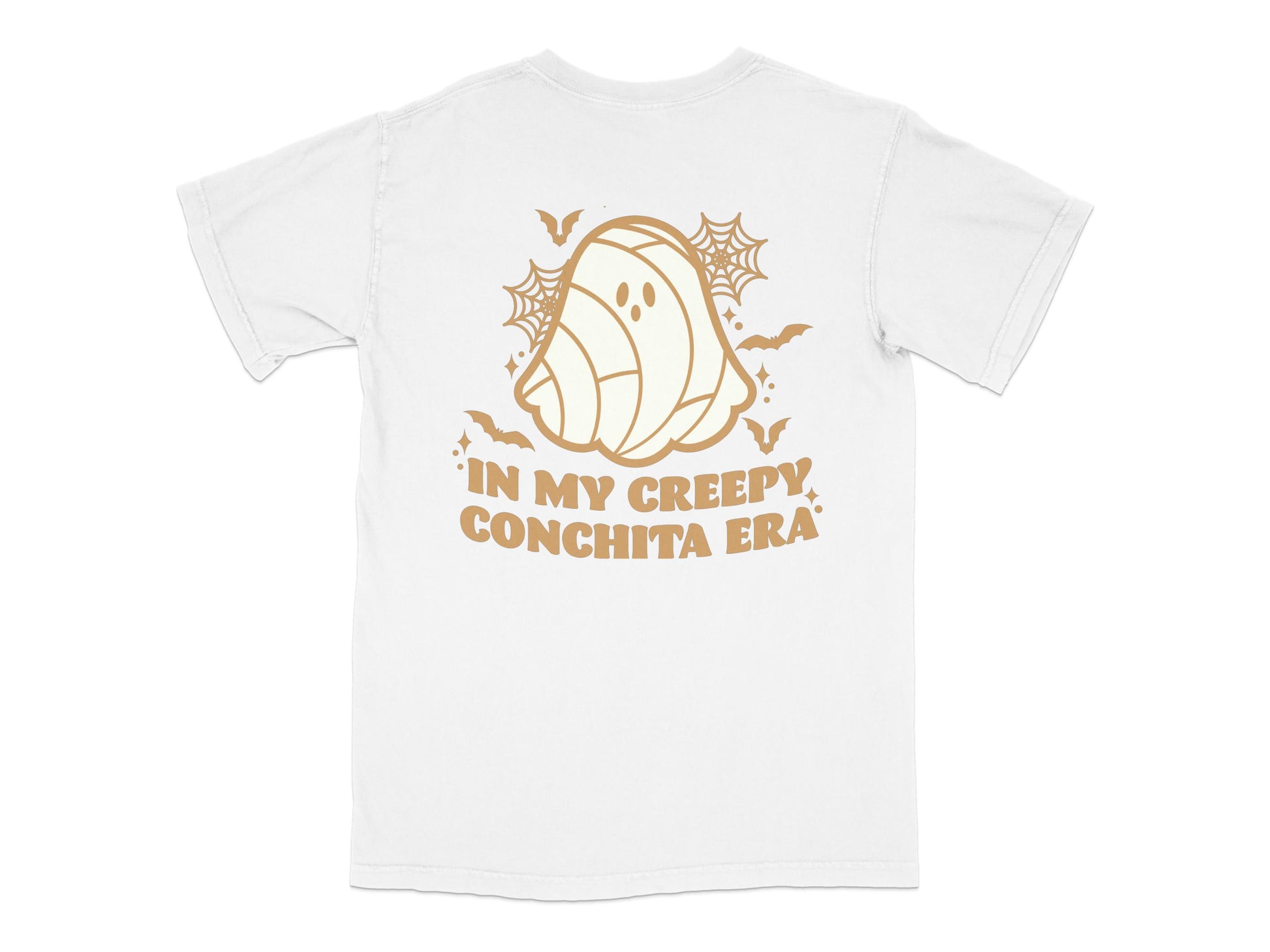 Halloween T-Shirt with Funny Ghost Conchita Design, 'In My Creepy Conchita Era', Unisex Tee, Casual Fall Apparel