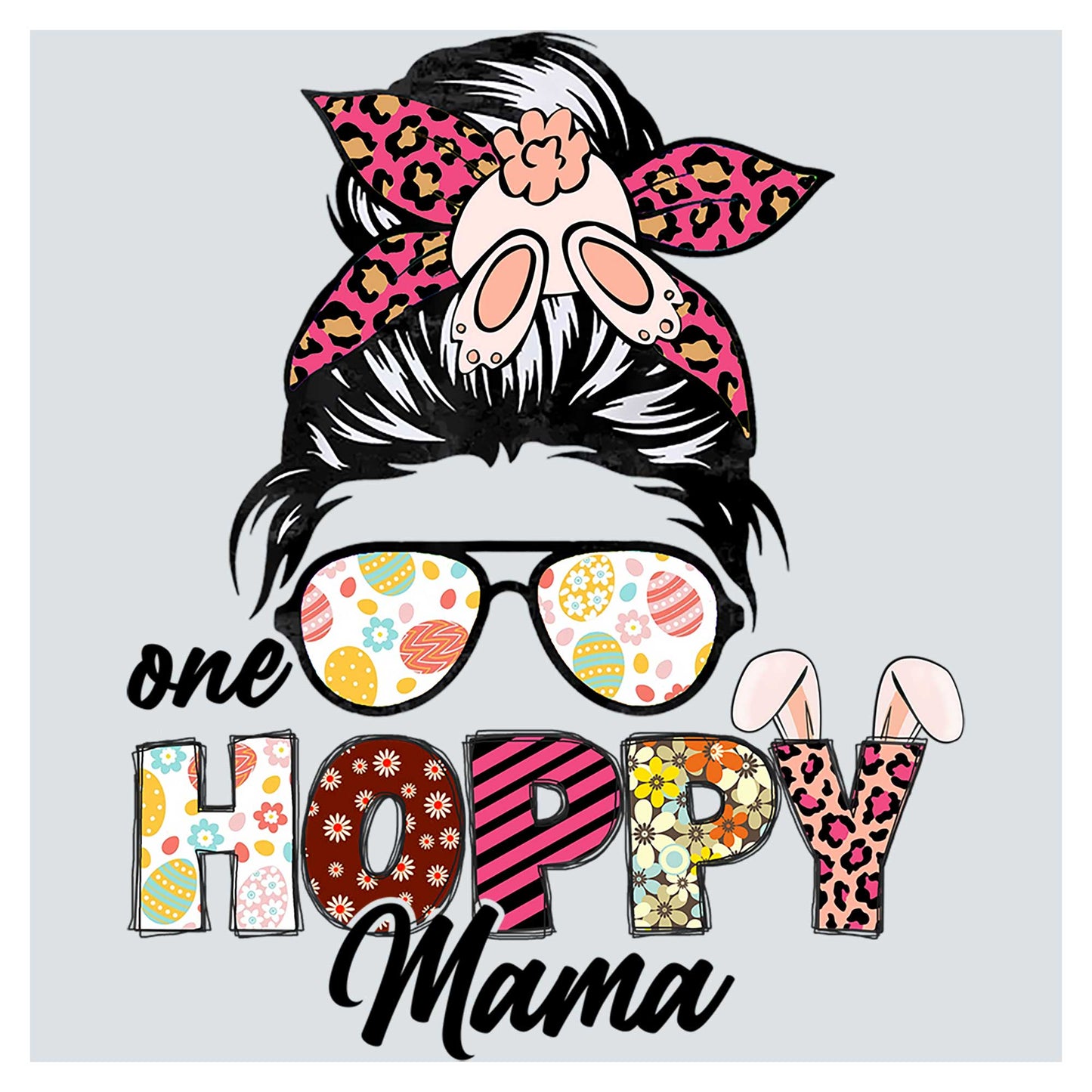 a woman wearing sunglasses and a hat with the words happy on it