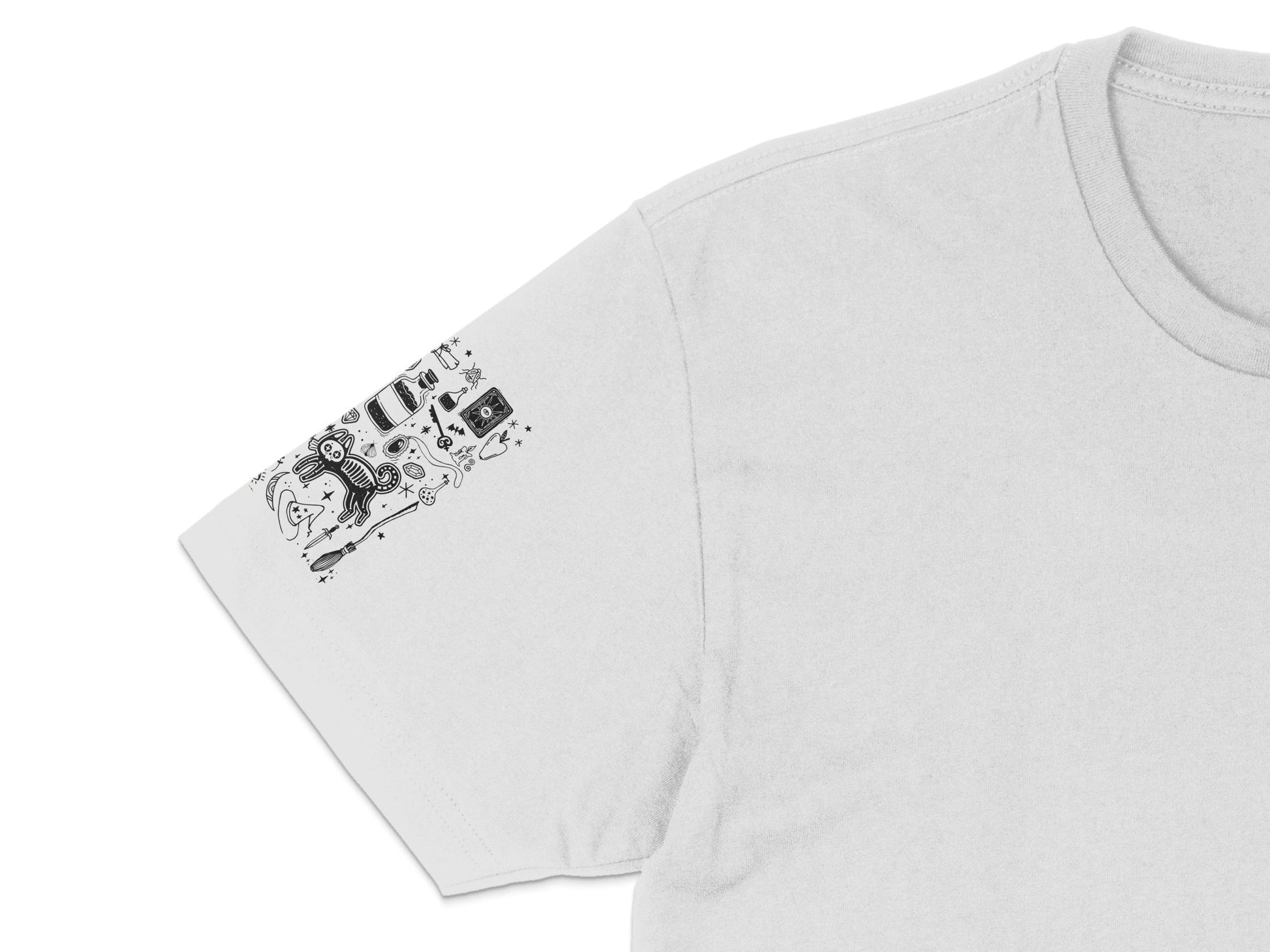 Circuit Board Print T-Shirt, Tech Geek Graphic Tee, Unisex White Cotton Shirt, Engineer Gift Idea