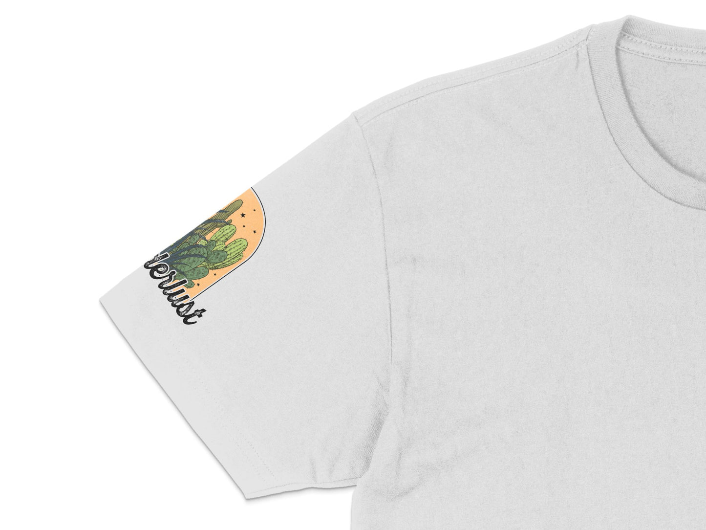 Trendy Cactus Print T-Shirt, Soft Cotton Unisex Tee, Vintage Inspired Desert Graphic, Casual Summer Fashion Top