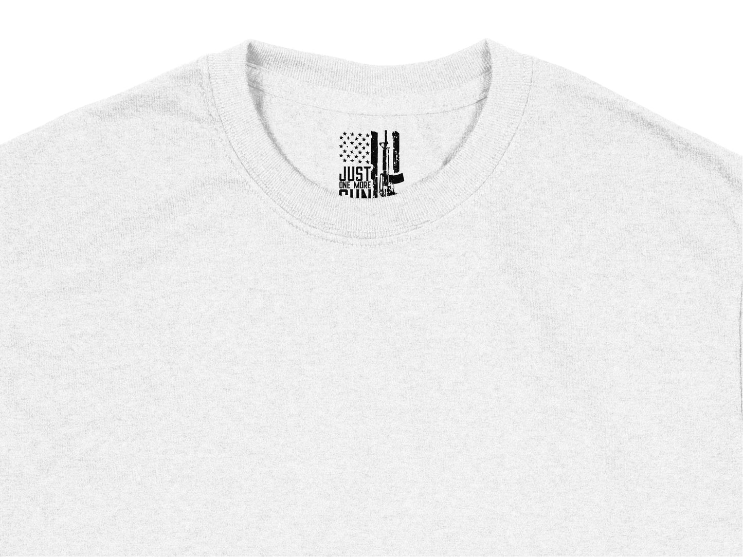 Minimalist White T-Shirt with Black Graphic, Just Breathe Motivational Quote, Unisex Casual Tee