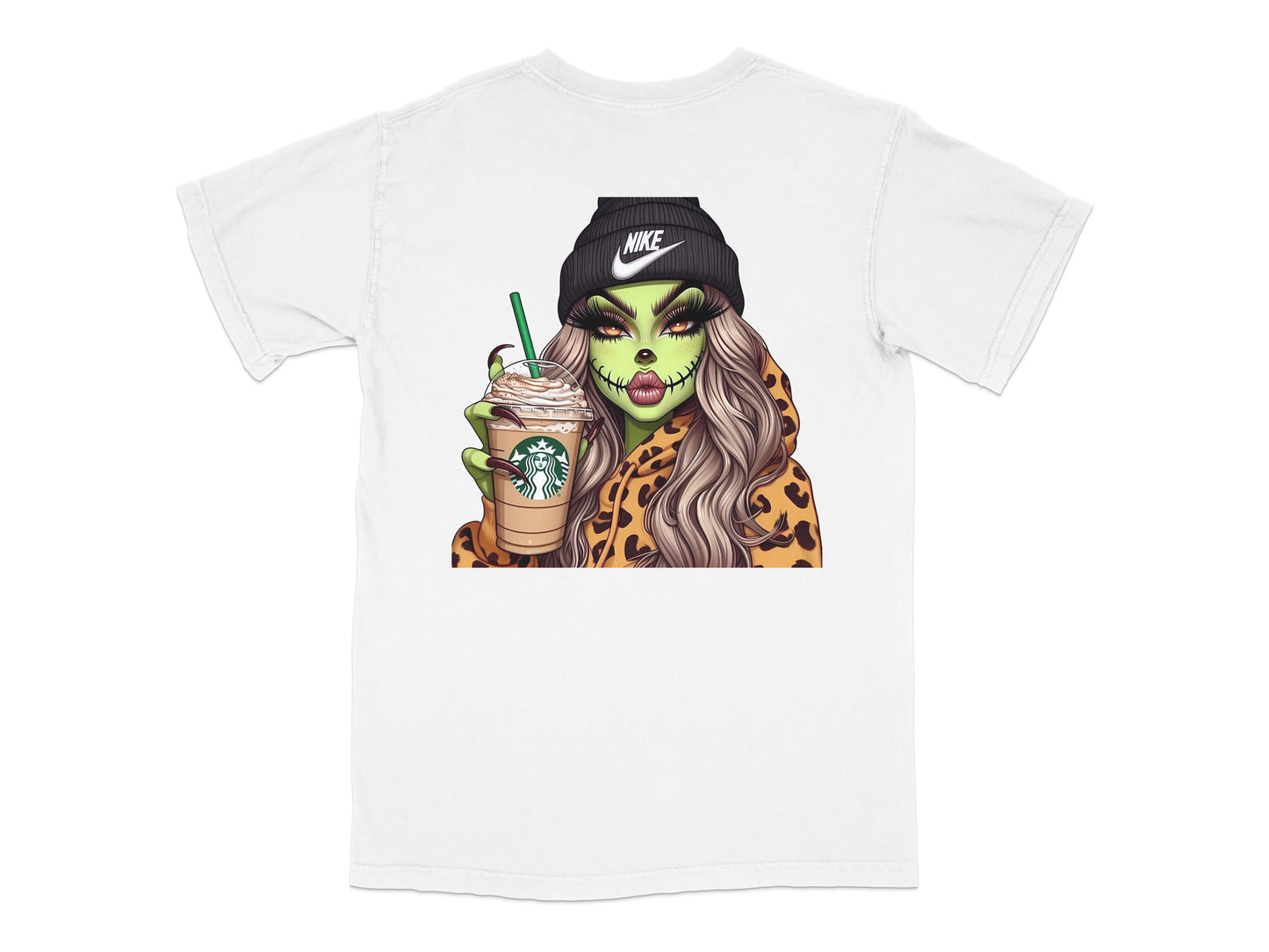 Unisex Graphic T-Shirt, Leopard Print Drag Queen Illustration, Trendy Urban Fashion Tee, Unique Artist Design, Bold Statement Shirt