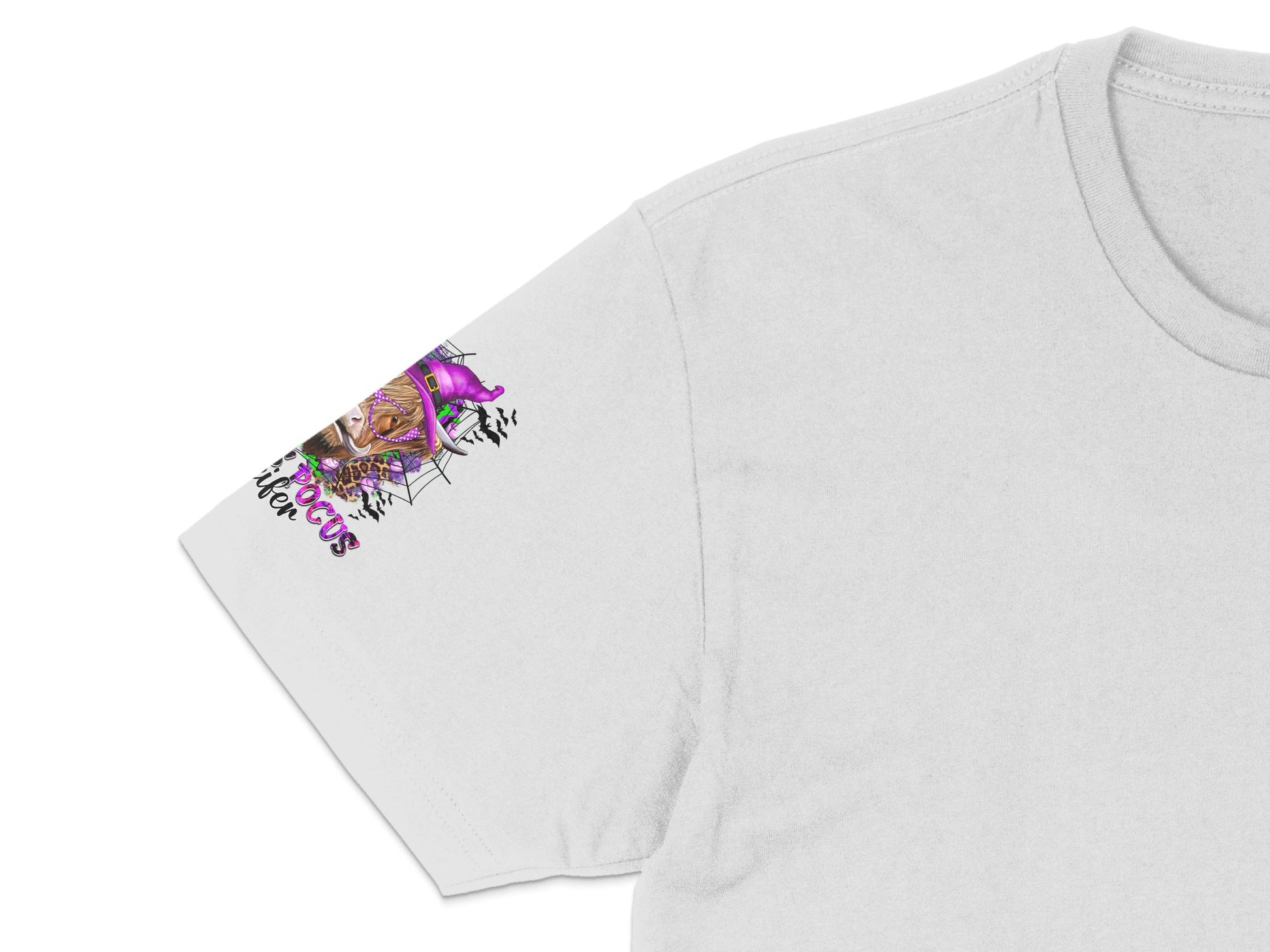 White T-Shirt with Colorful Abstract Art Design, Trendy Graphic Tee, Casual Streetwear Style, Unisex Fashion Shirt