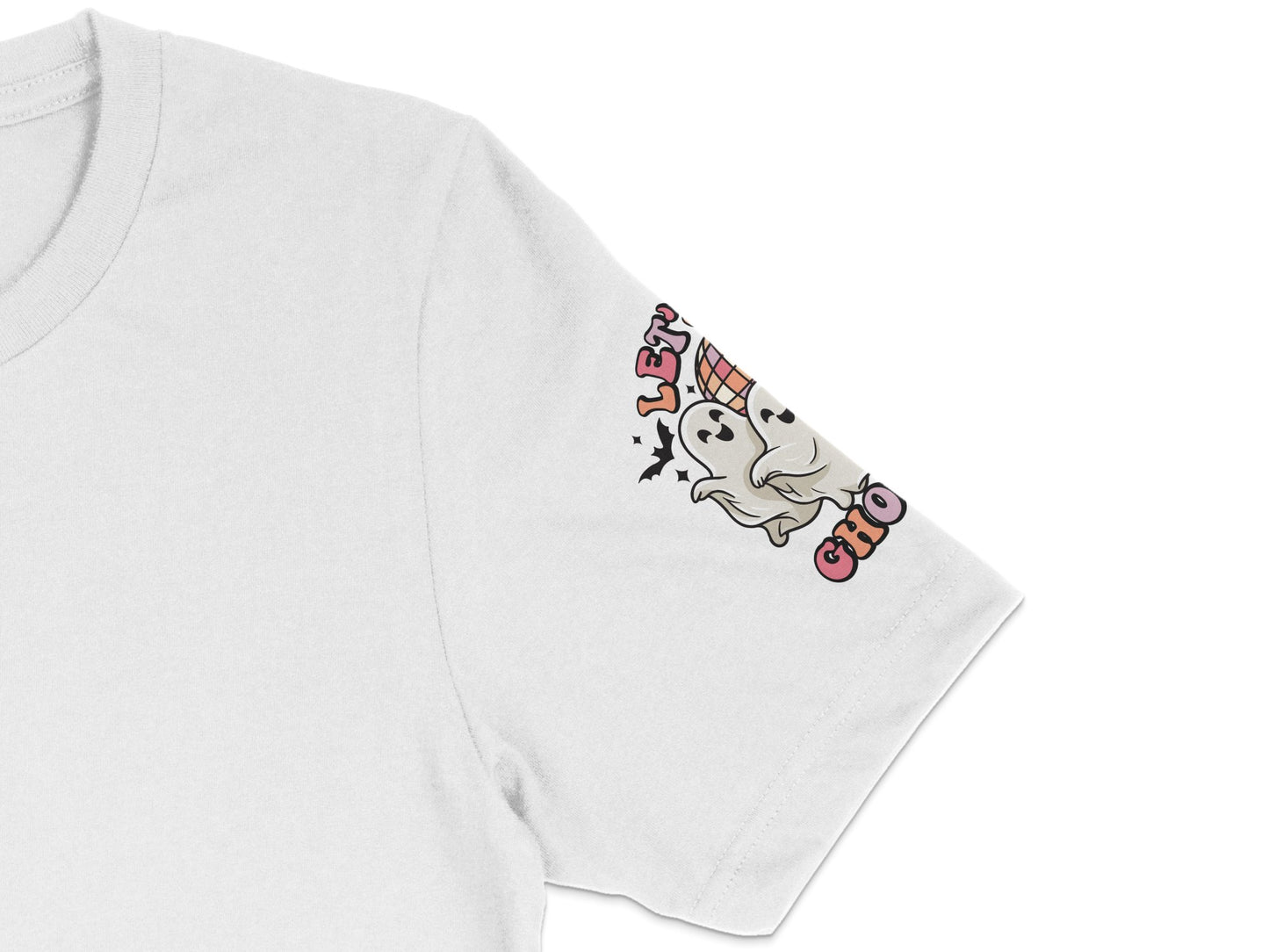 Cute Ghost Ice Cream Graphic T-Shirt, Summer Casual Tee, Unisex Cotton Shirt, Quirky Fun Apparel