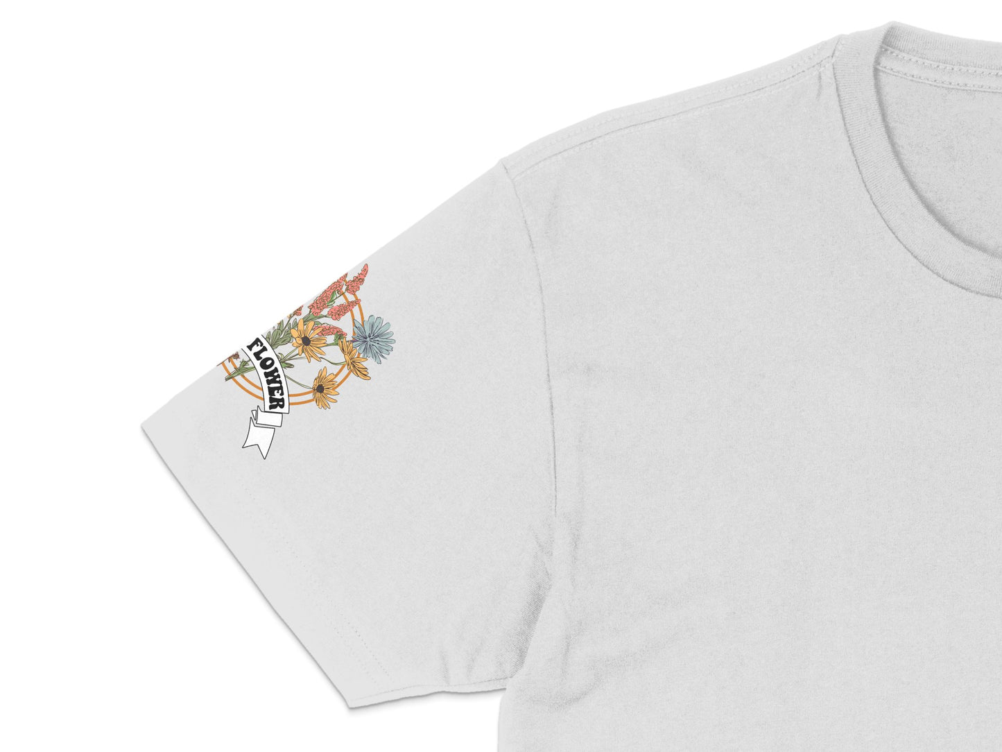 Vintage Tattoo Style T-Shirt, Floral Anchor Graphic, Soft Cotton Tee, Unisex Casual Wear
