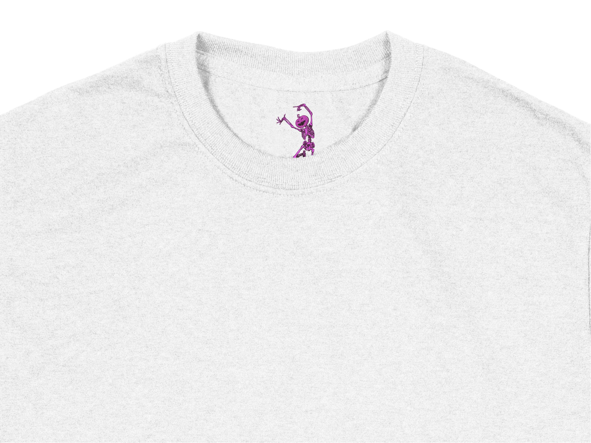 Grey T-Shirt with Pink Astronaut Embroidery, Unisex Soft Cotton Tee, Space-Themed Casual Apparel