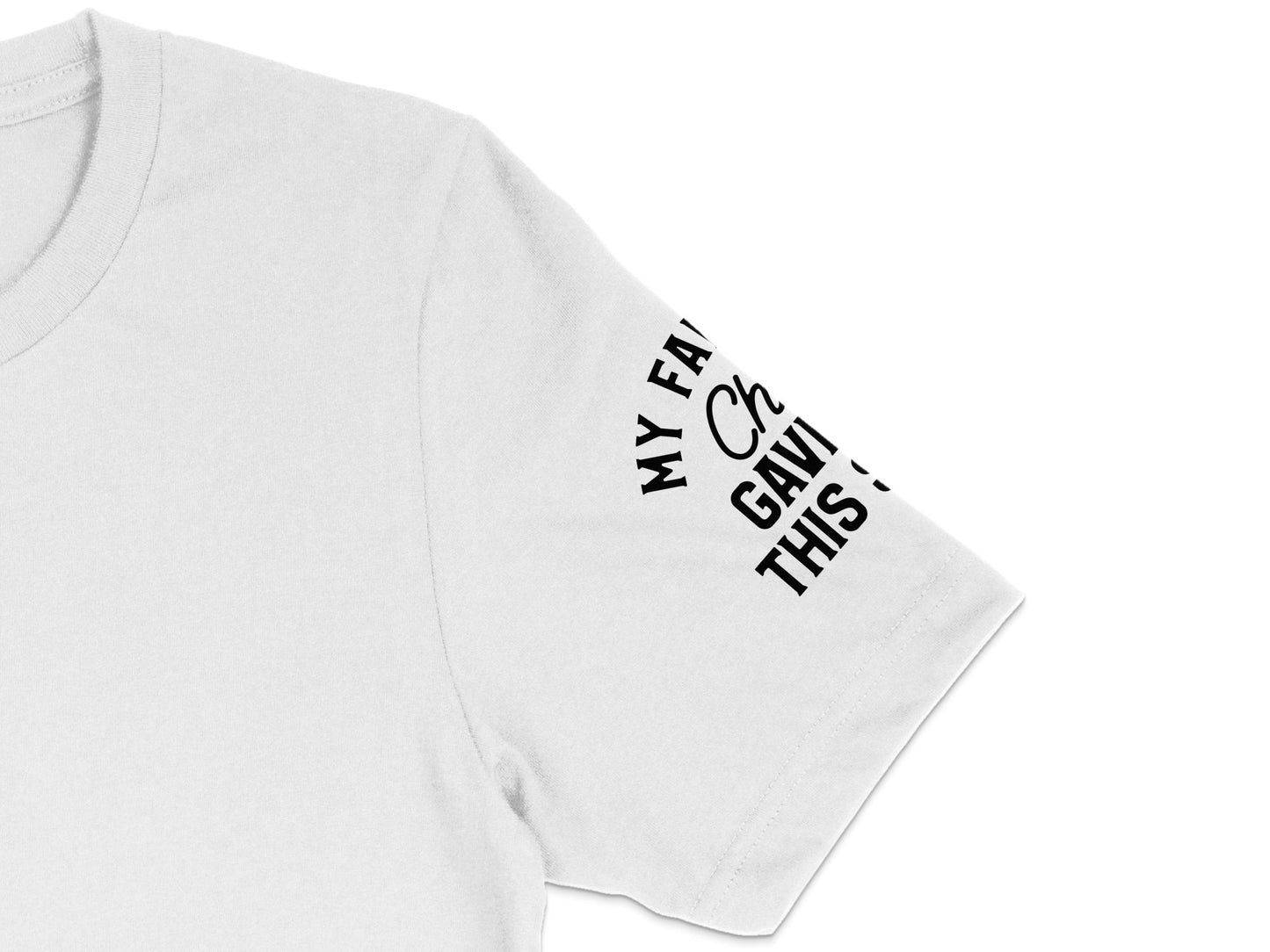 Funny White T-Shirt 'My Cat Gave This' Graphic Tee, Casual Unisex Gift Idea, Pet Lover Shirt