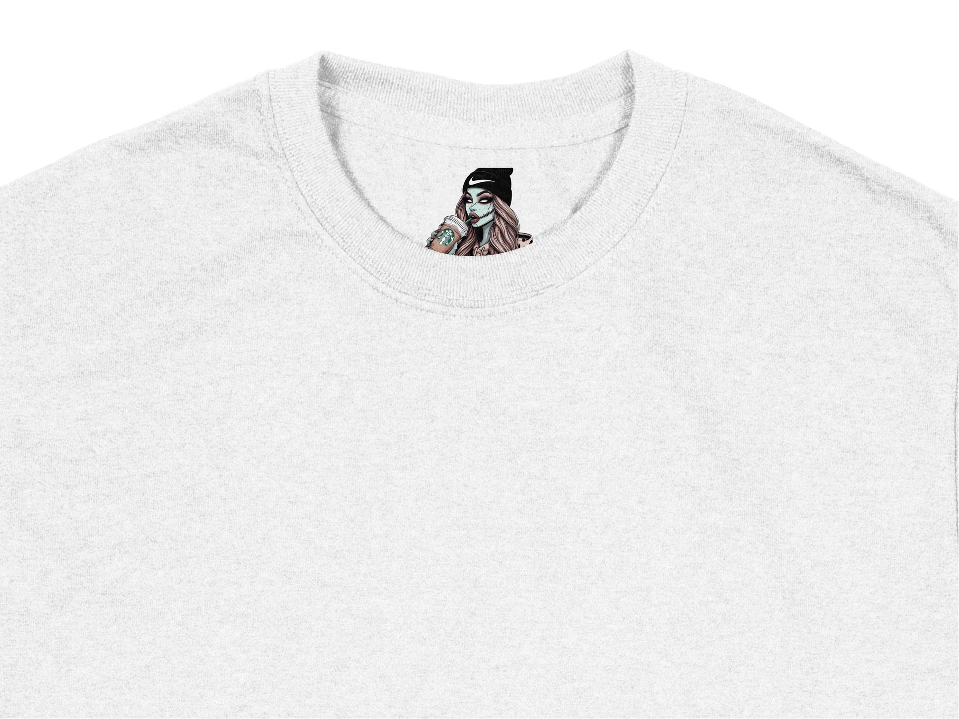 Grey T-Shirt with Traditional Japanese Geisha Art, Unique Graphic Tee, Asian Culture Inspired, Soft Cotton, Unisex Clothing