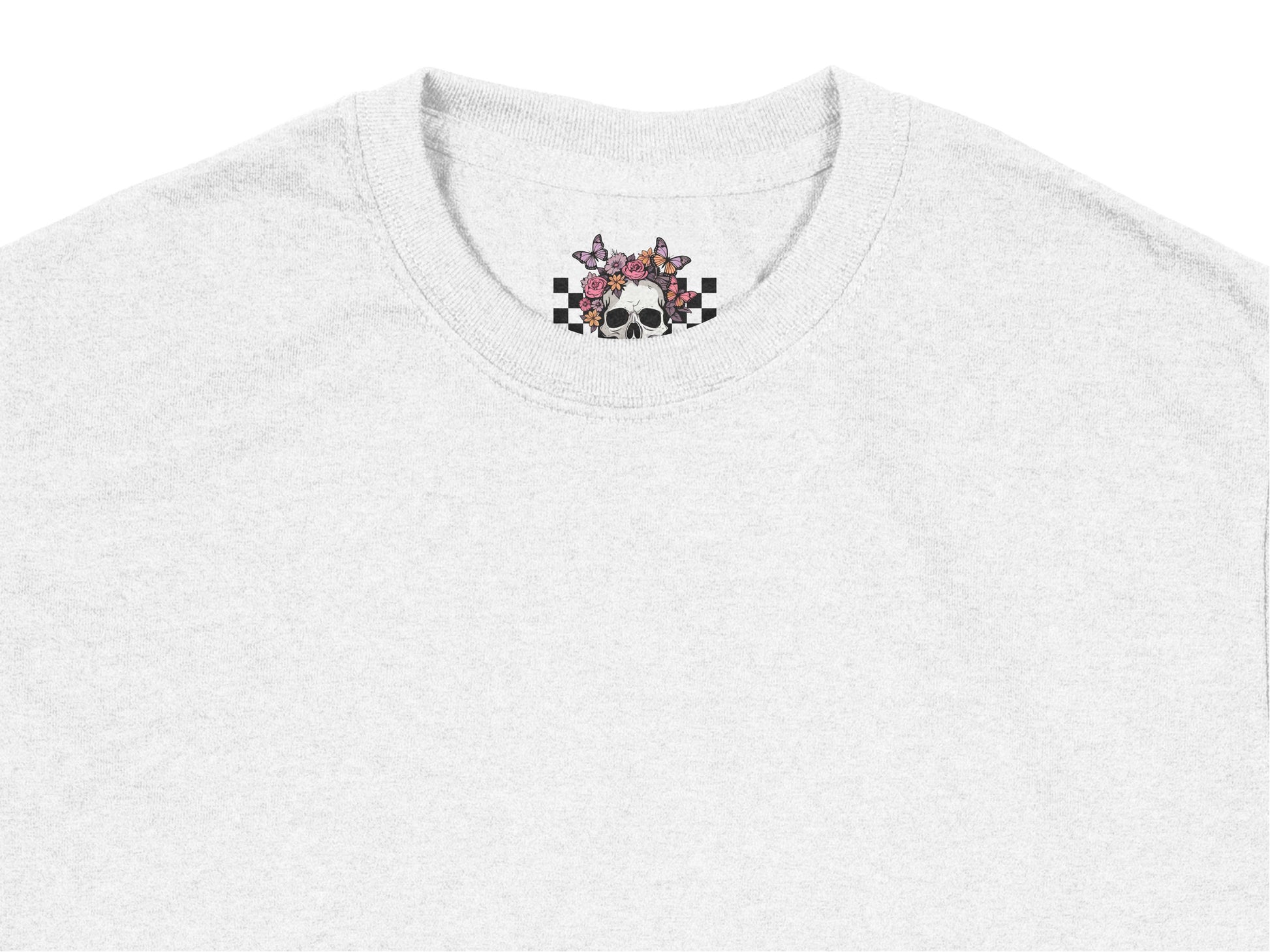Cute Floral Cow Print Women's White T-Shirt, Casual Farm Animal Graphic Tee, Summer Fashion Top, Unique Gift for Her