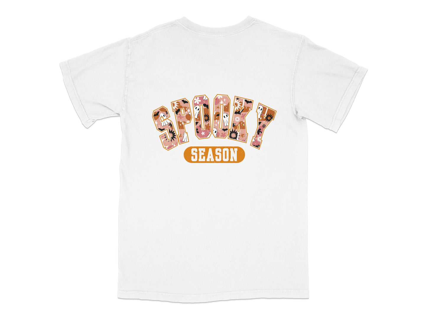 Sporty Season Graphic T-Shirt, Retro Style Lettering, Casual White Tee, Unisex Fashion Top, Vintage Inspired Design