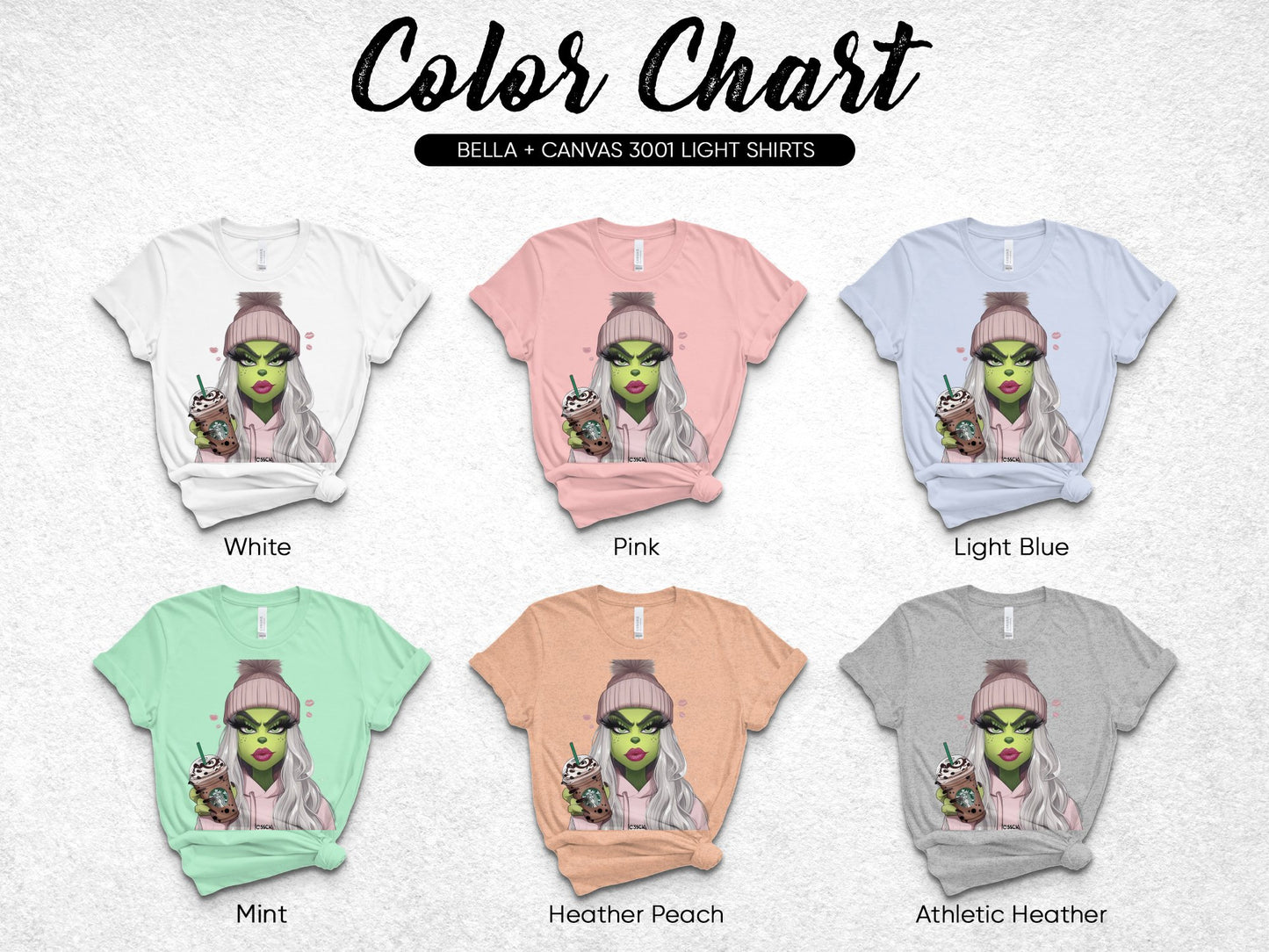 Colorful Women's T-Shirt, Bella Canvas 3001, Hipster Art Design, Pink, Blue, Grey, Mint Options