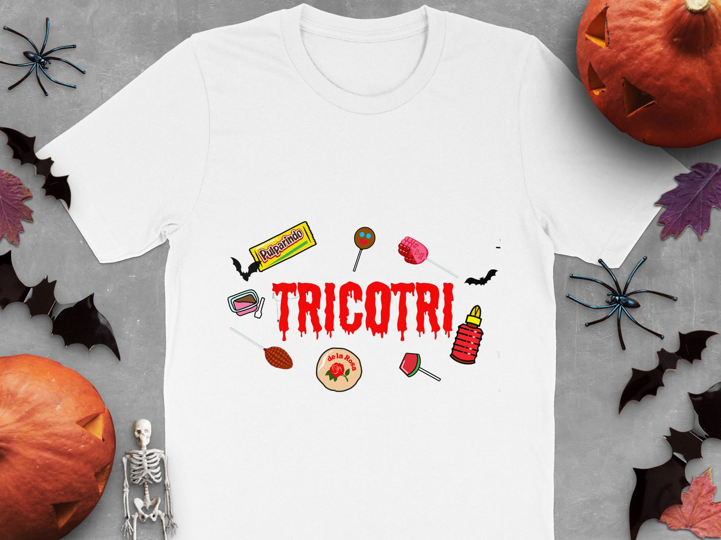 Trick or Treat Halloween T-Shirt, Spooky Graphic Tee, Unisex Adult Casual Wear, Halloween Party Costume Shirt